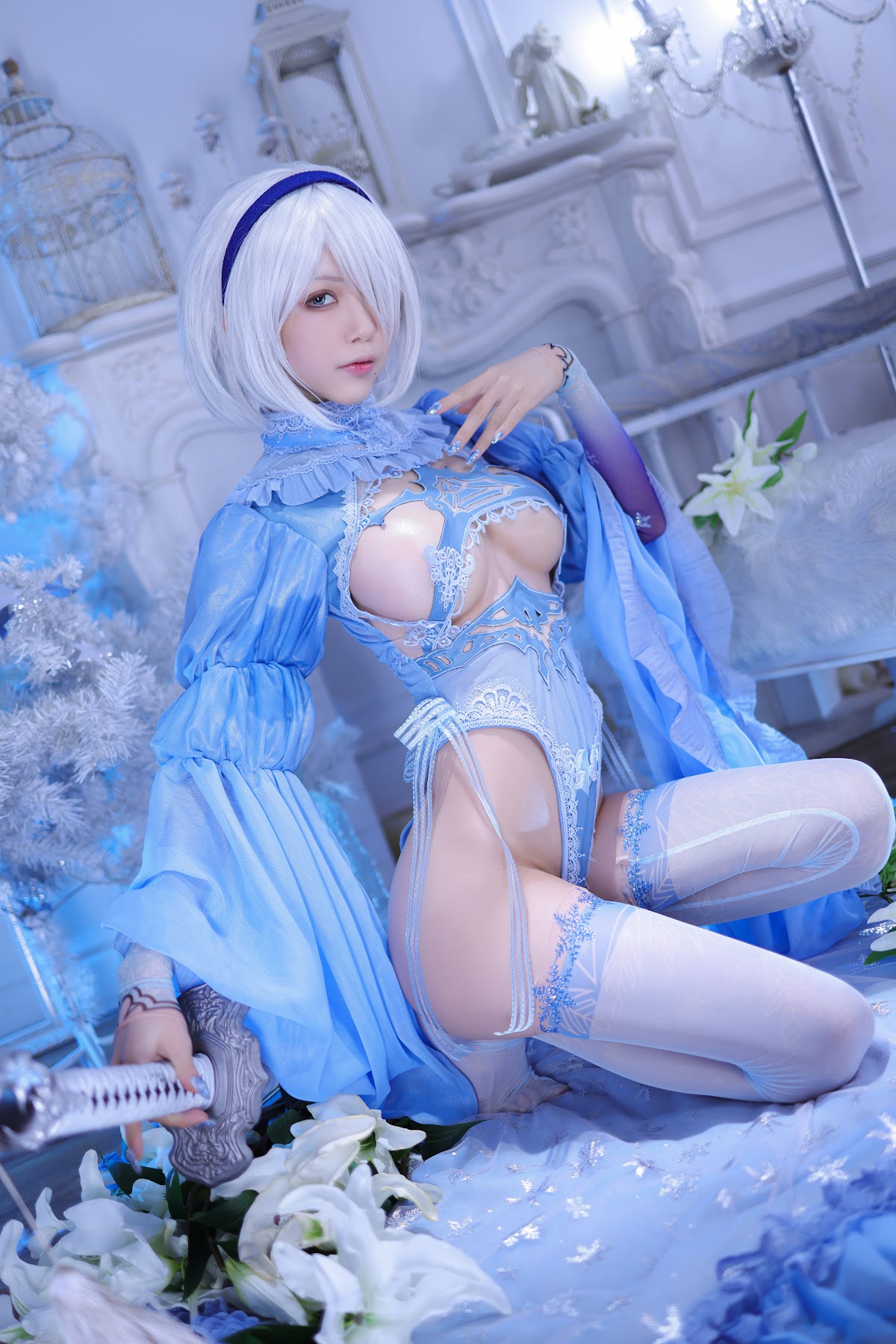 Coser@水淼aqua Vol.105 冰雪2b - P51
