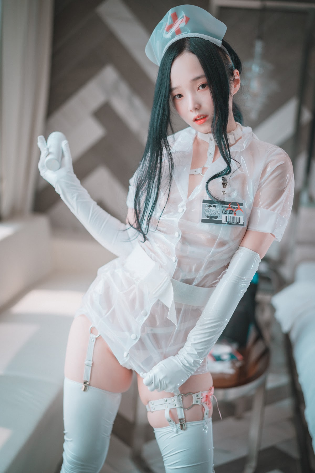 DJAWA Photo – Bambi (밤비) – Nurse Nation (White ver) - P14