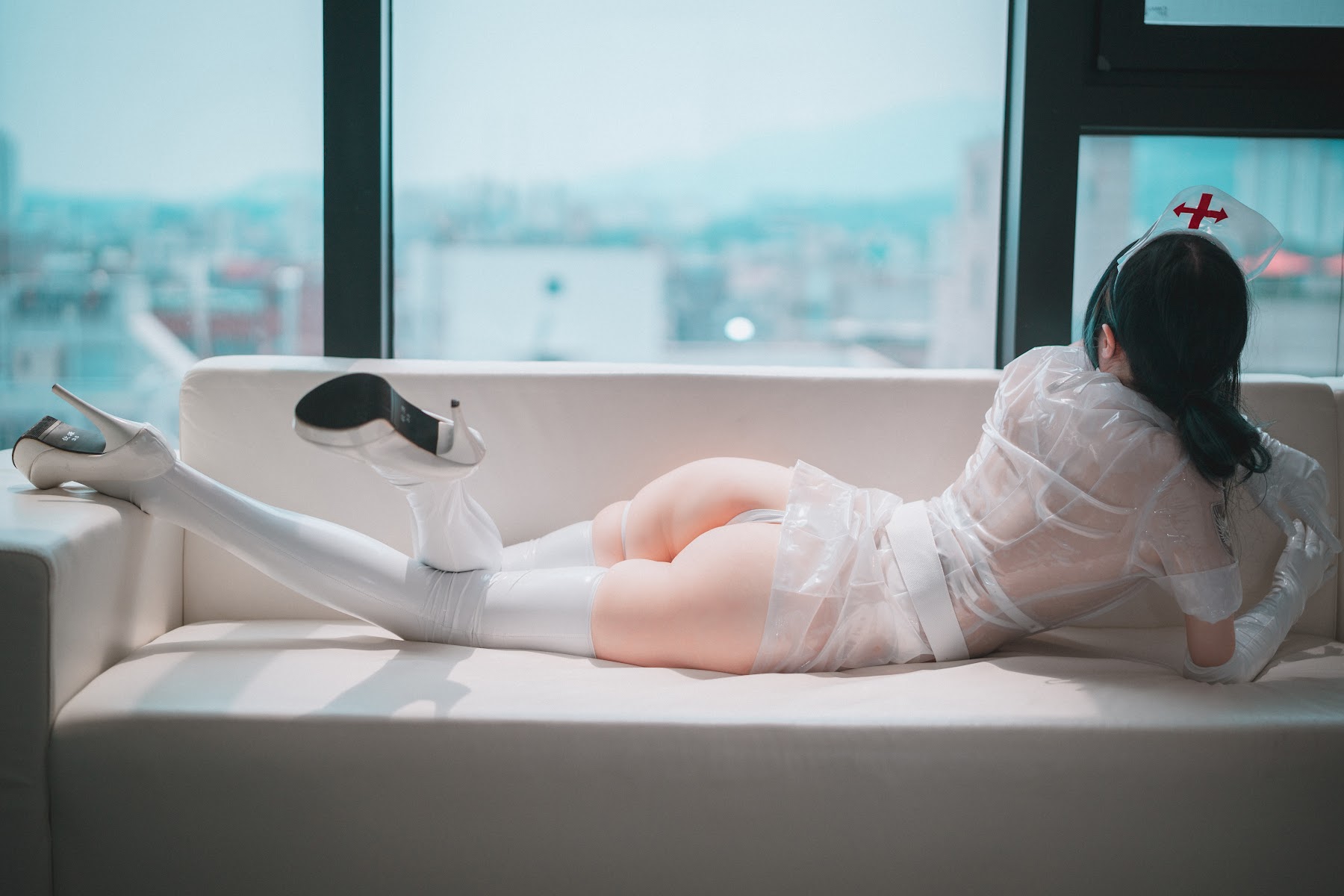 DJAWA Photo – Bambi (밤비) – Nurse Nation (White ver) - P21