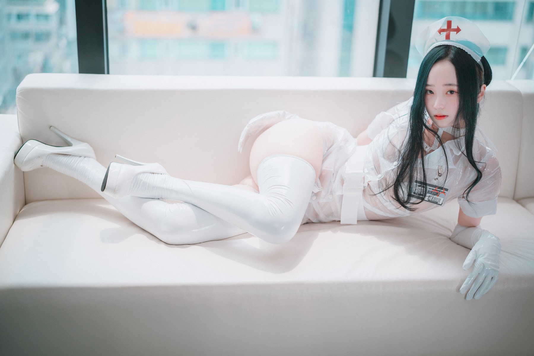 DJAWA Photo – Bambi (밤비) – Nurse Nation (White ver) - P23