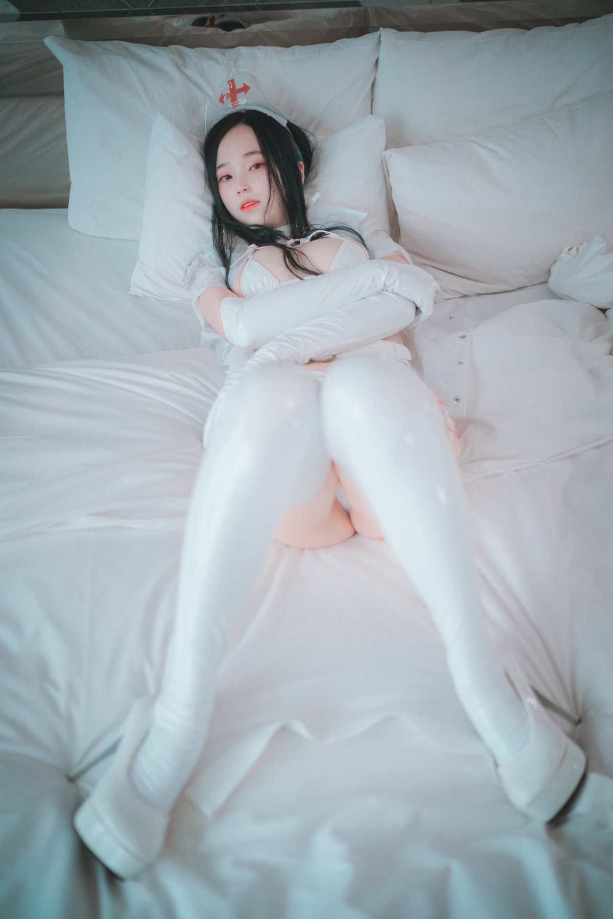 DJAWA Photo – Bambi (밤비) – Nurse Nation (White ver) - P43