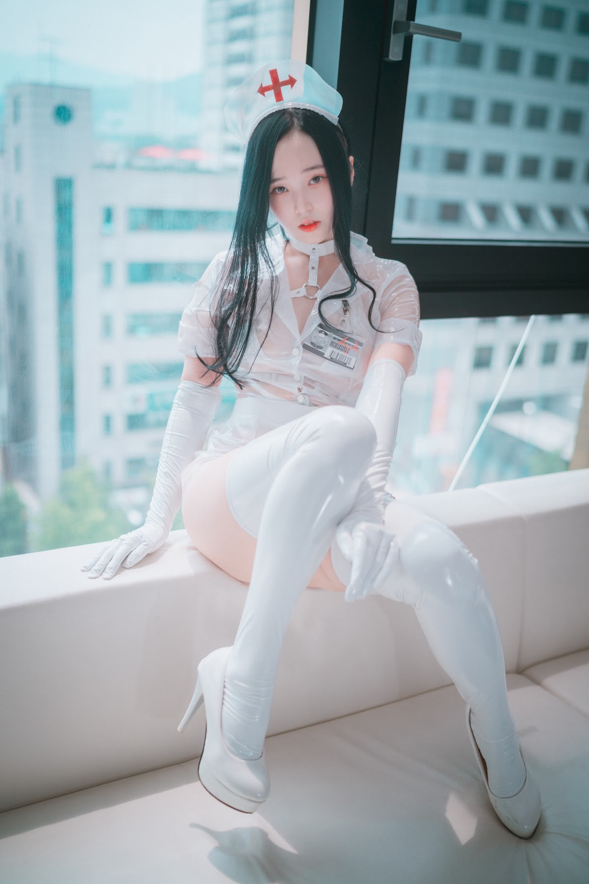DJAWA Photo – Bambi (밤비) – Nurse Nation (White ver) - P4
