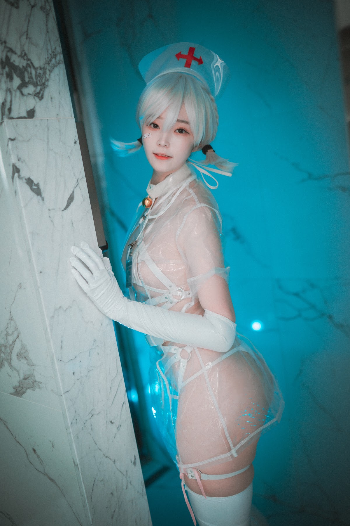 DJAWA Photo – Bambi (밤비) – Nurse Nation (White ver) - P49