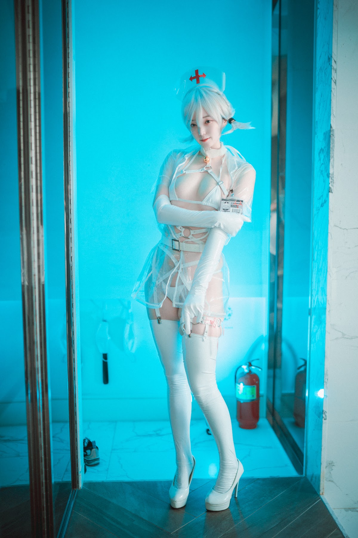 DJAWA Photo – Bambi (밤비) – Nurse Nation (White ver) - P53