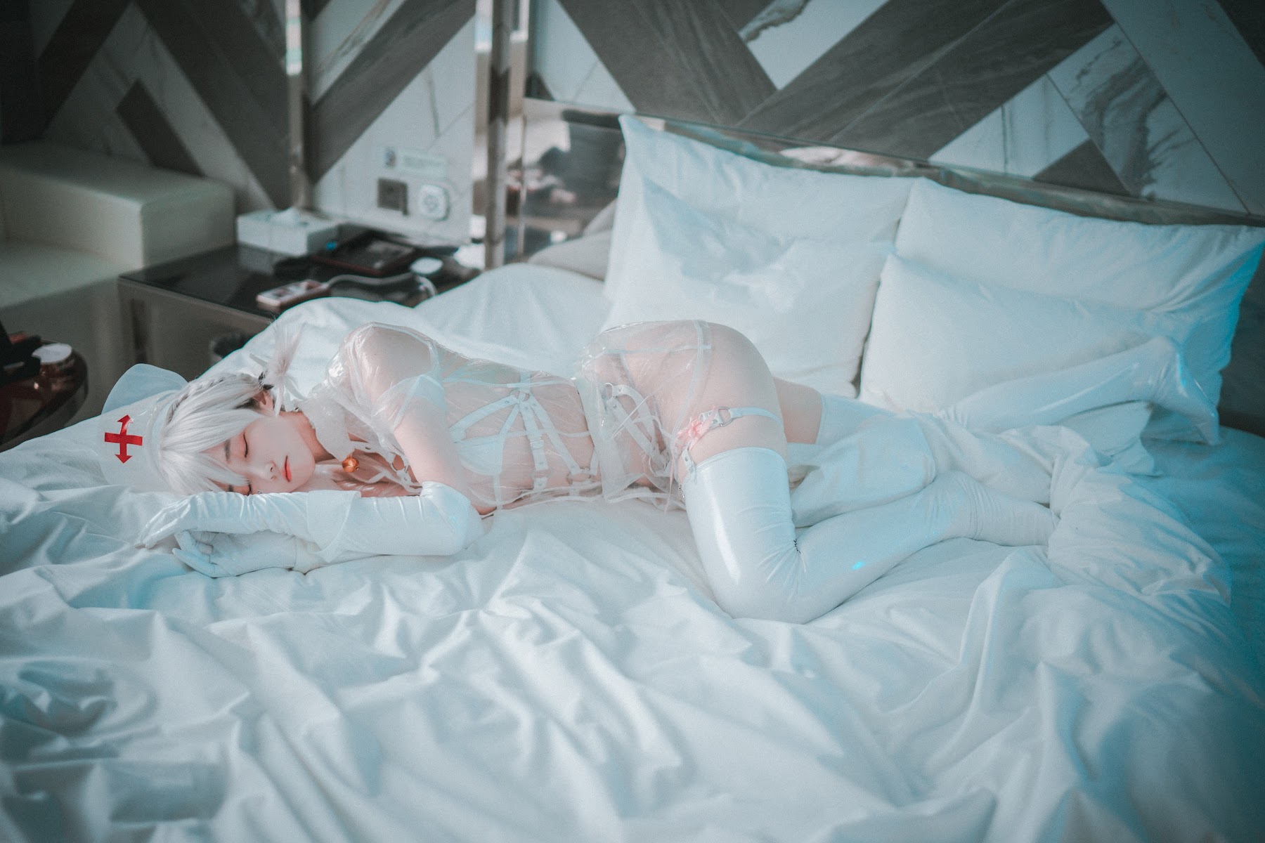 DJAWA Photo – Bambi (밤비) – Nurse Nation (White ver) - P58