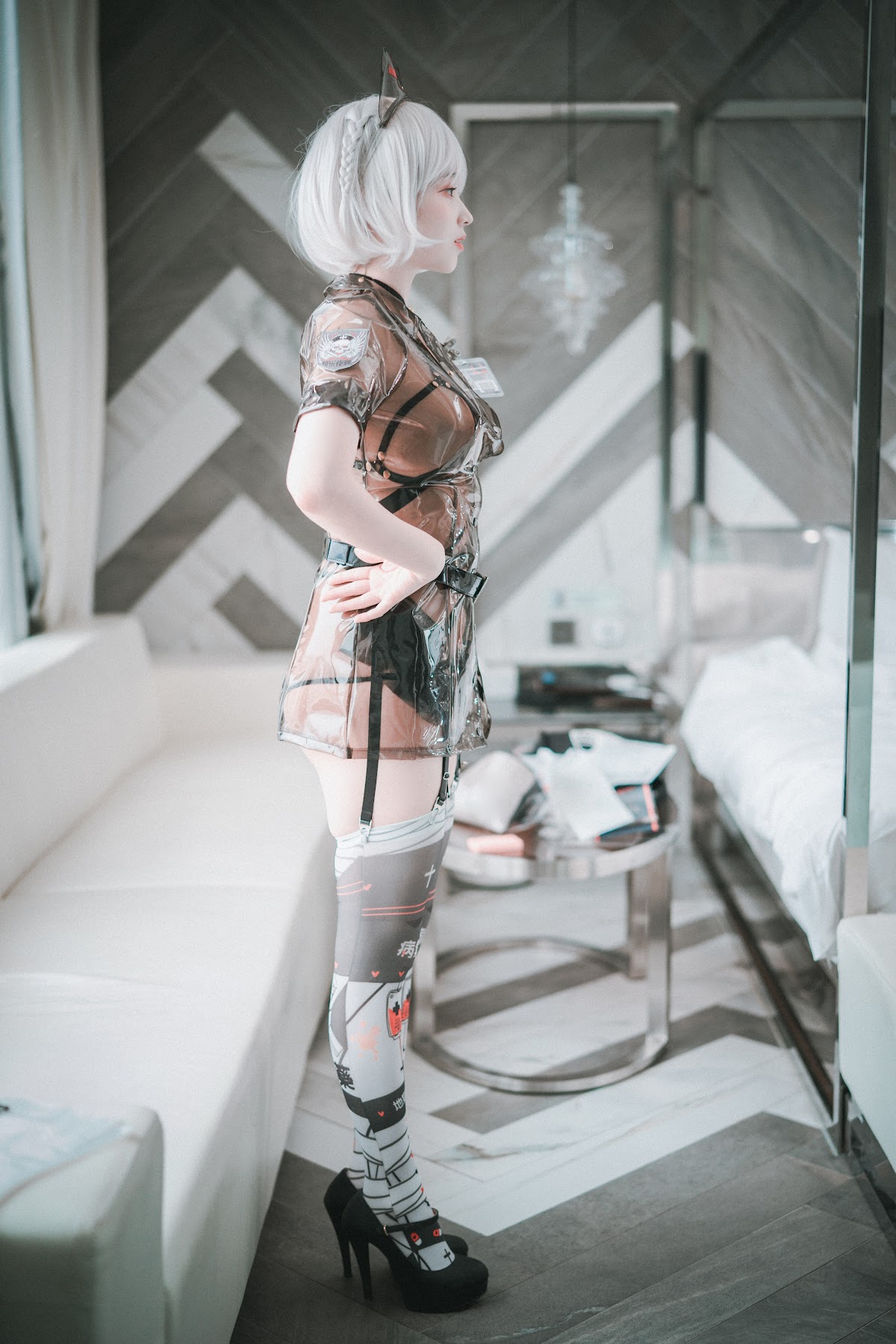 DJAWA Photo – Bambi (밤비) – Nurse Nation (Black ver) - P17