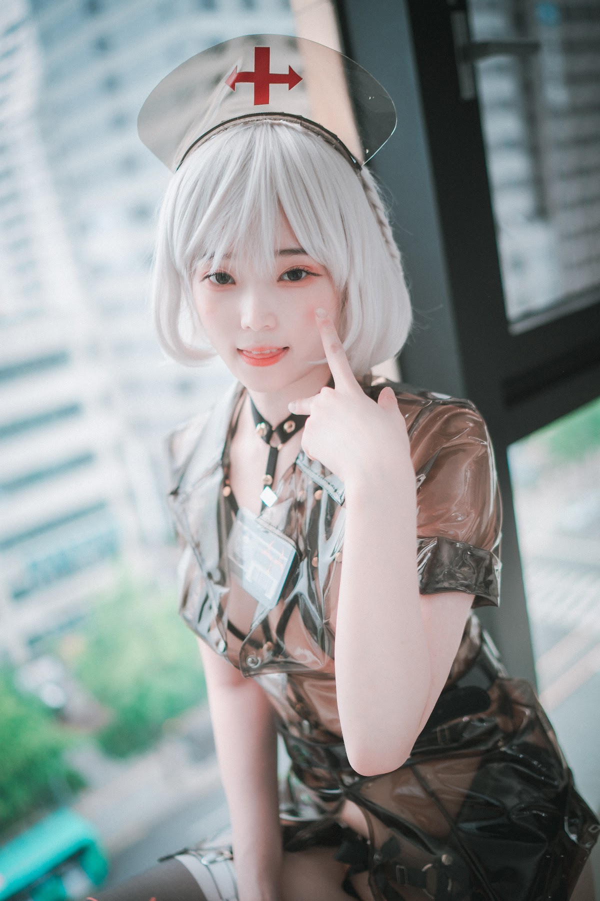 DJAWA Photo – Bambi (밤비) – Nurse Nation (Black ver) - P3