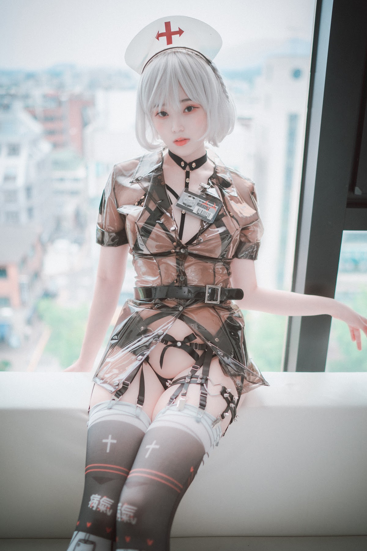 DJAWA Photo – Bambi (밤비) – Nurse Nation (Black ver) - P5