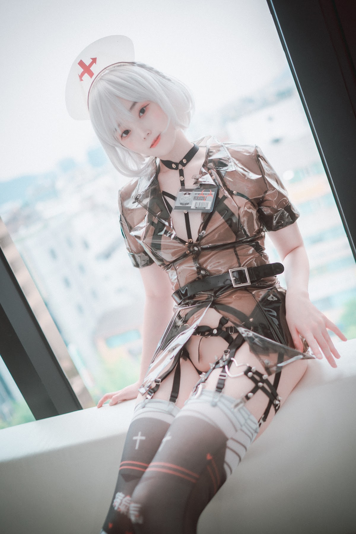 DJAWA Photo – Bambi (밤비) – Nurse Nation (Black ver) - P6