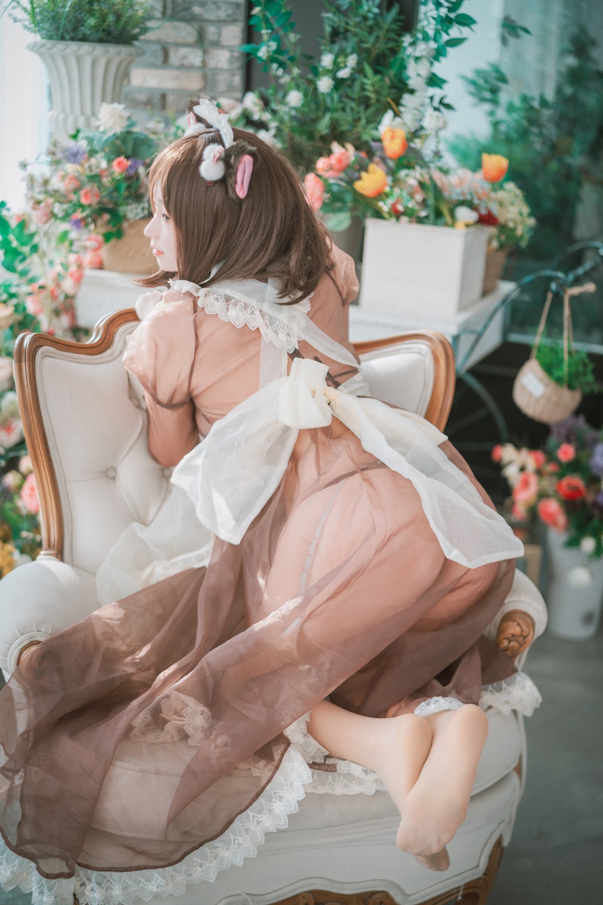 DJAWA Photo – Bambi (밤비) – Pure Marron (Maid) - P18