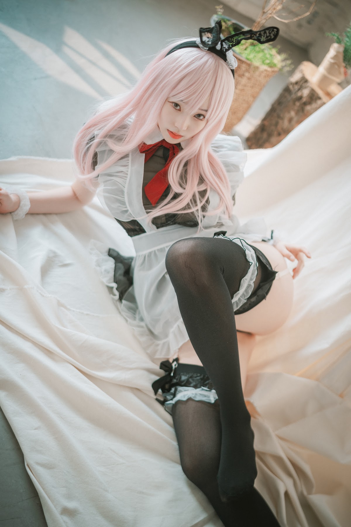 DJAWA Photo – Bambi (밤비) – Sheer Bunny Maid - P17