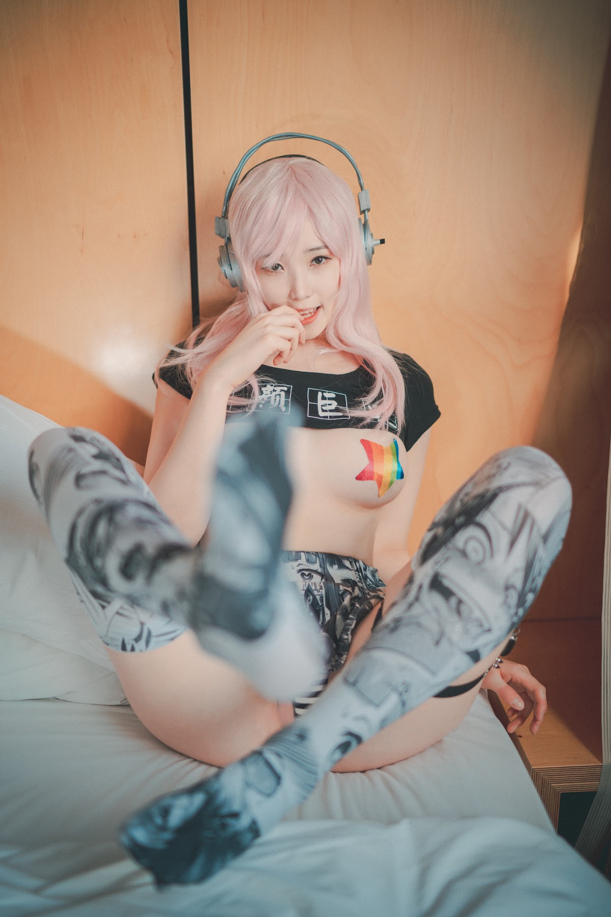 DJAWA Photo – Bambi (밤비) – Sonico-w Micro-top (Super Sonico) - P11