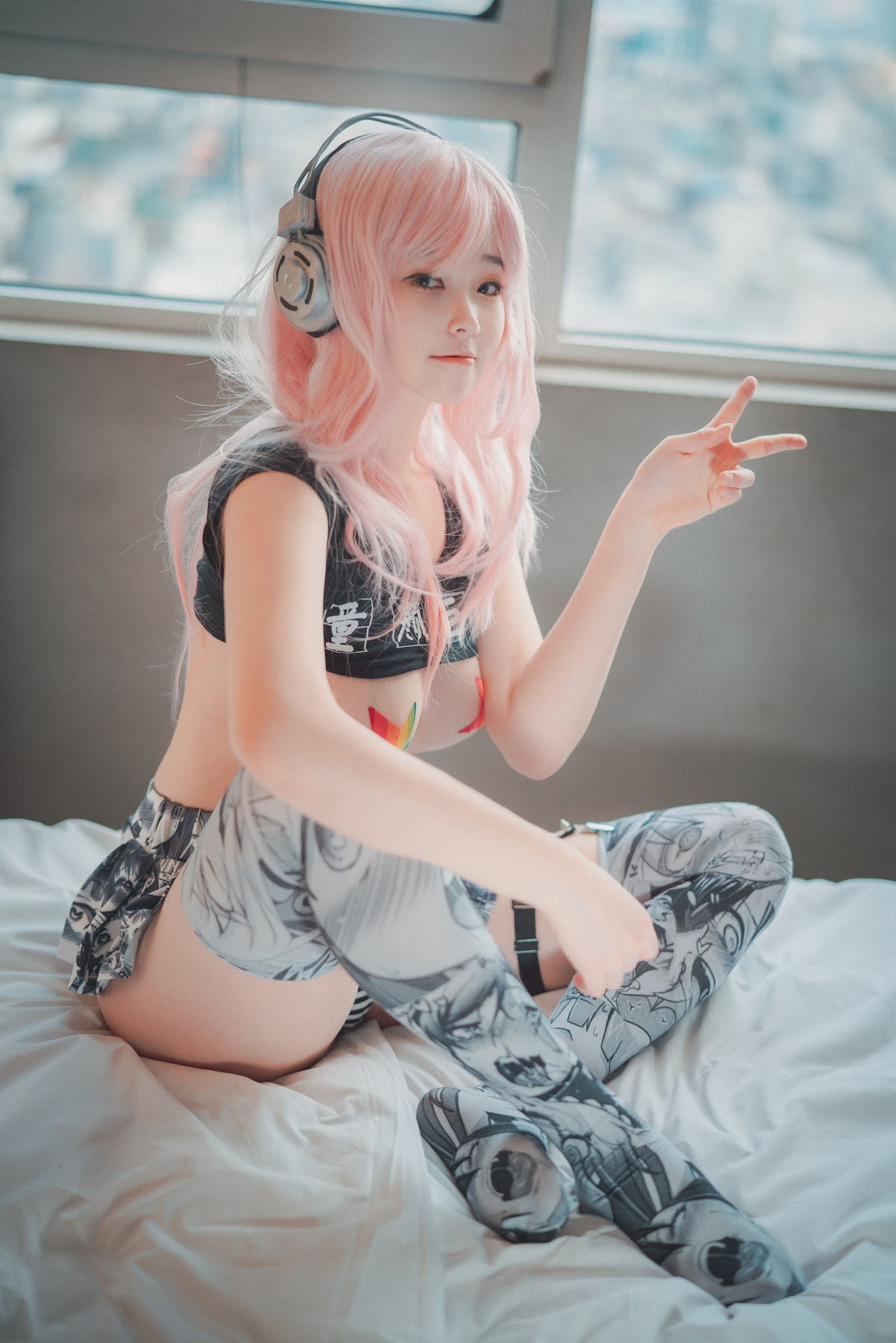 DJAWA Photo – Bambi (밤비) – Sonico-w Micro-top (Super Sonico) - P25