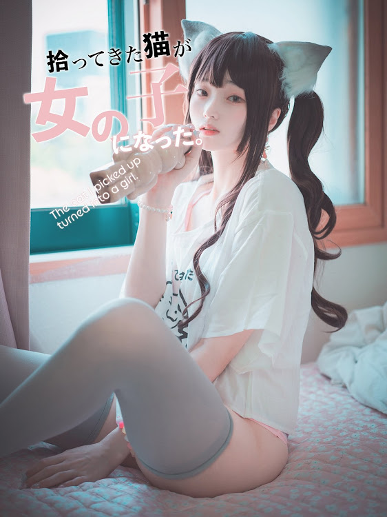 DJAWA Photo – Bambi (밤비) – The cat I picked up turned into a girl