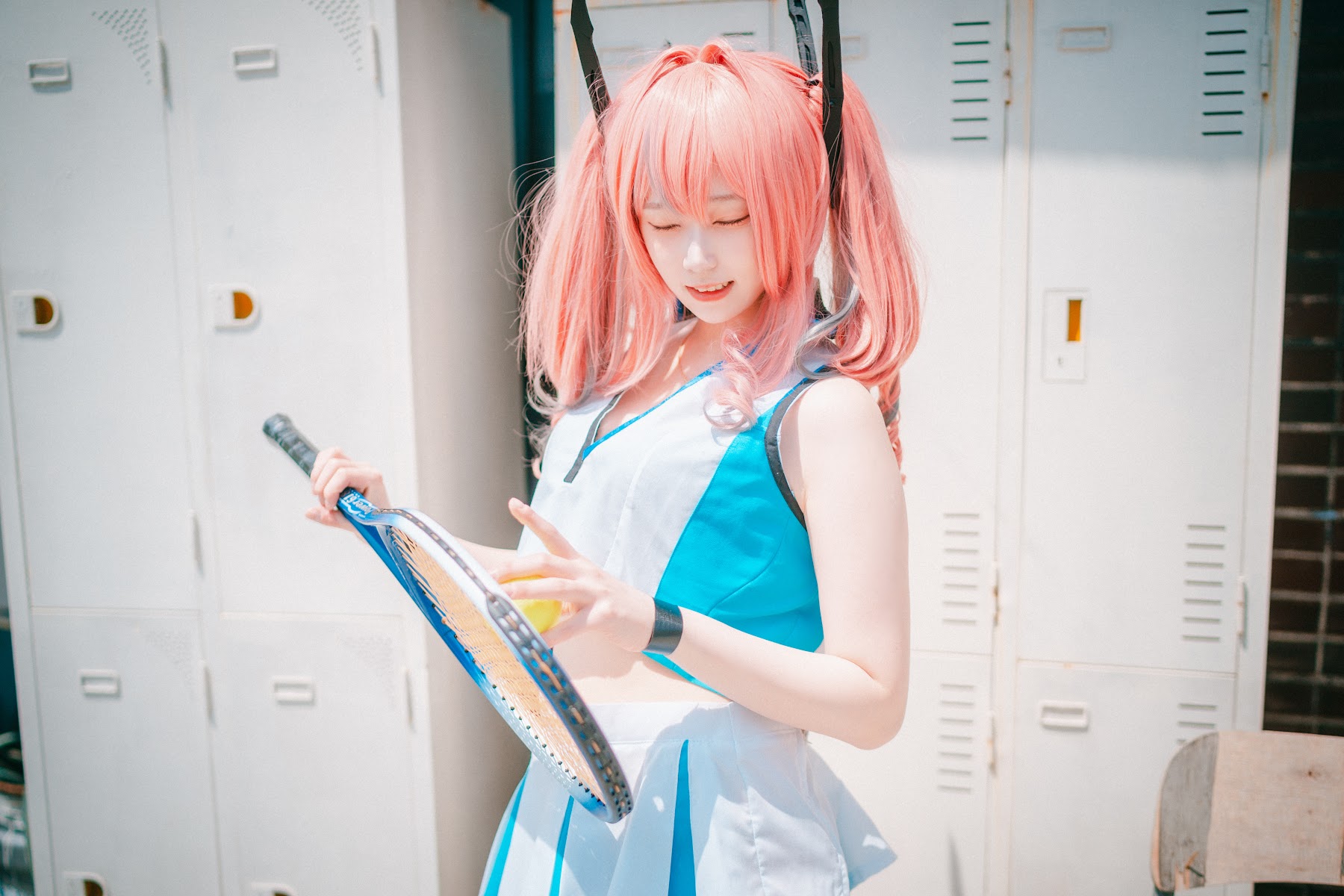 DJAWA Photo – Bambi (밤비) – USS Bremerton (Azur Lane) Scorching-Hot Training - P26