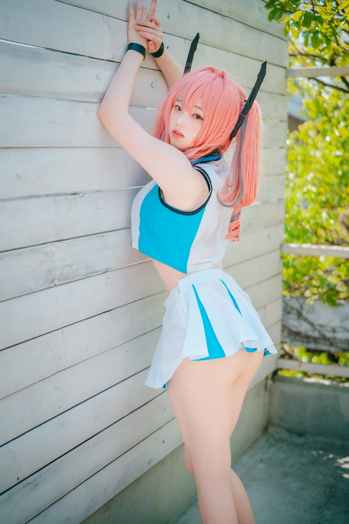 DJAWA Photo – Bambi (밤비) – USS Bremerton (Azur Lane) Scorching-Hot Training - P5