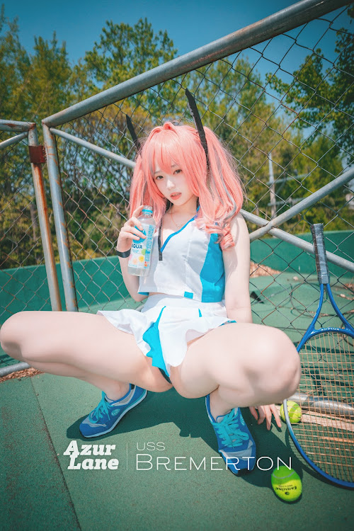 DJAWA Photo – Bambi (밤비) – USS Bremerton (Azur Lane) Scorching-Hot Training
