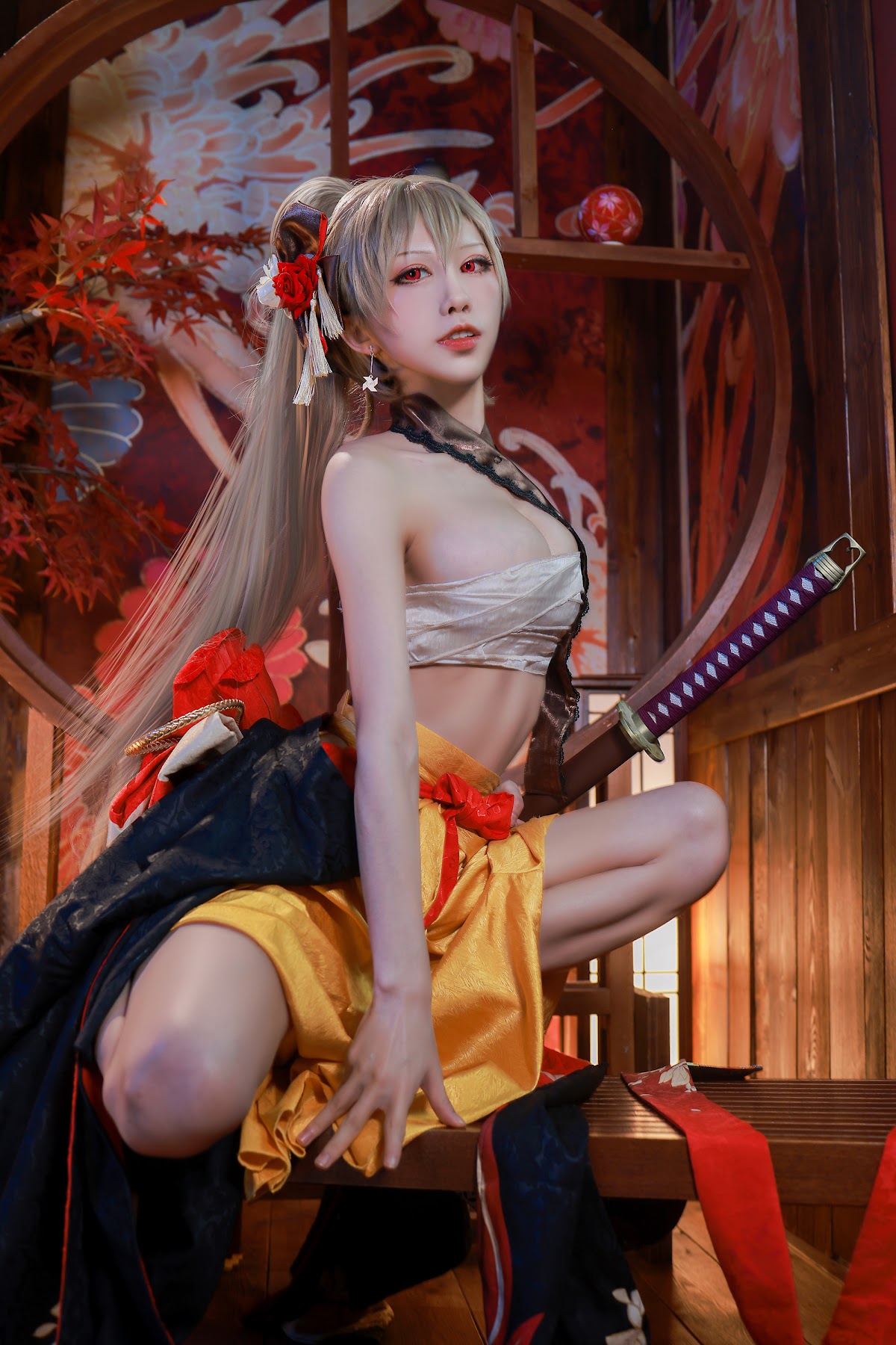 Coser@水淼Aqua Vol.084 让巴尔和服 - P13