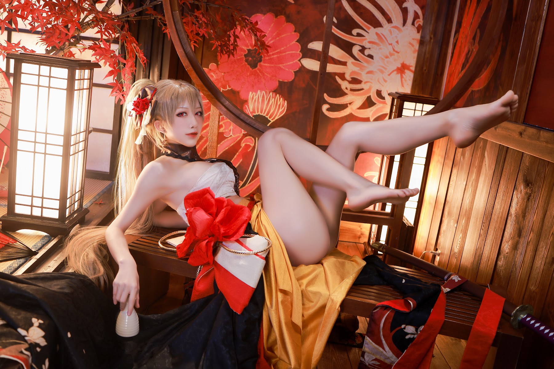 Coser@水淼Aqua Vol.084 让巴尔和服 - P19