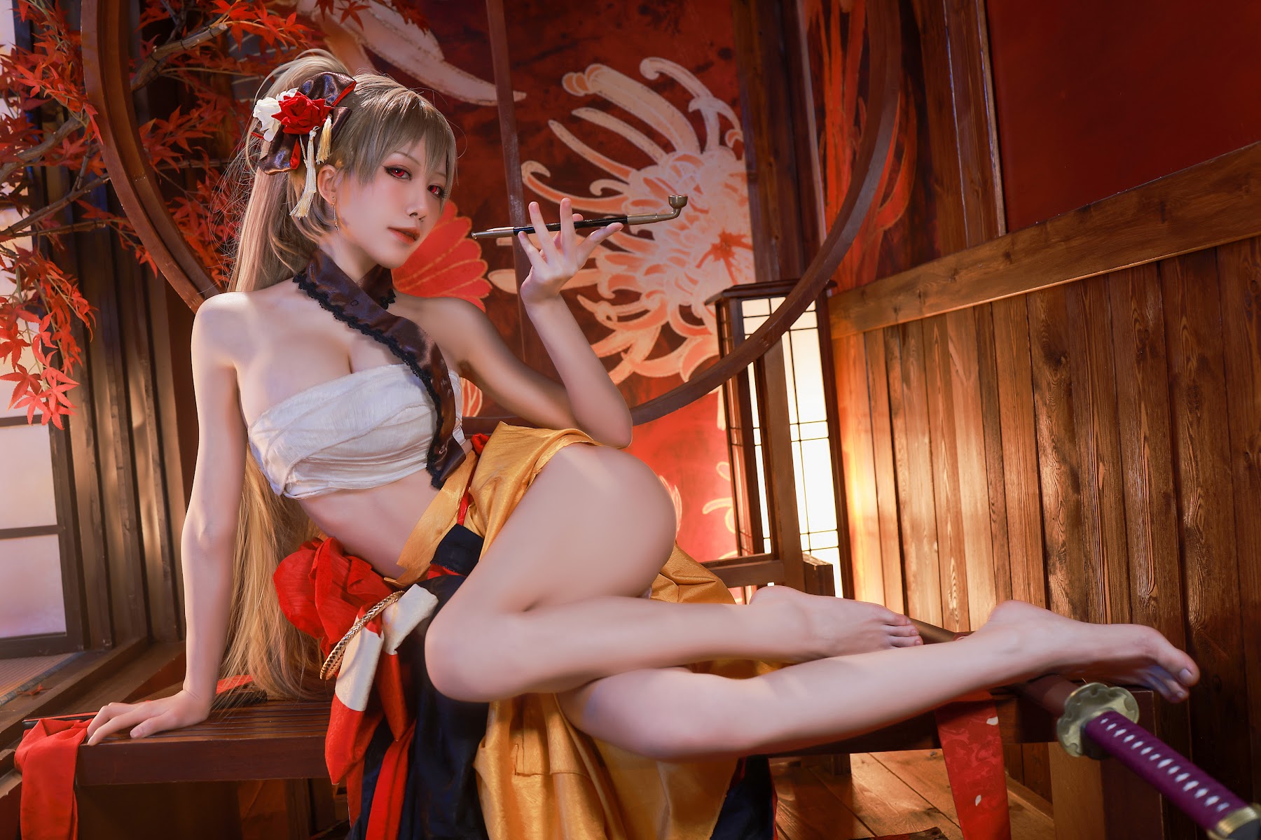 Coser@水淼Aqua Vol.084 让巴尔和服 - P21