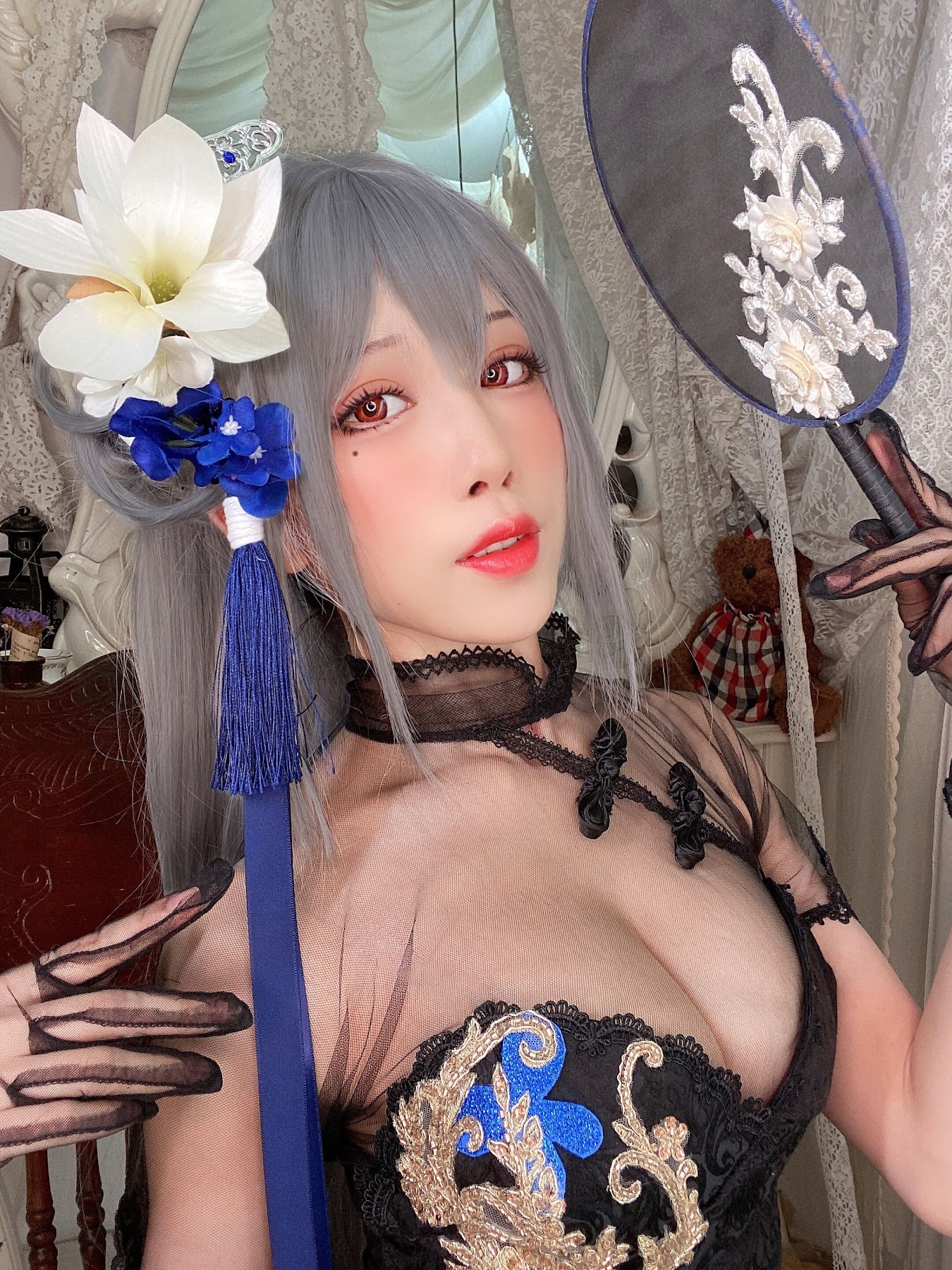Coser@水淼Aqua Vol.083 路易九世旗袍 - P9
