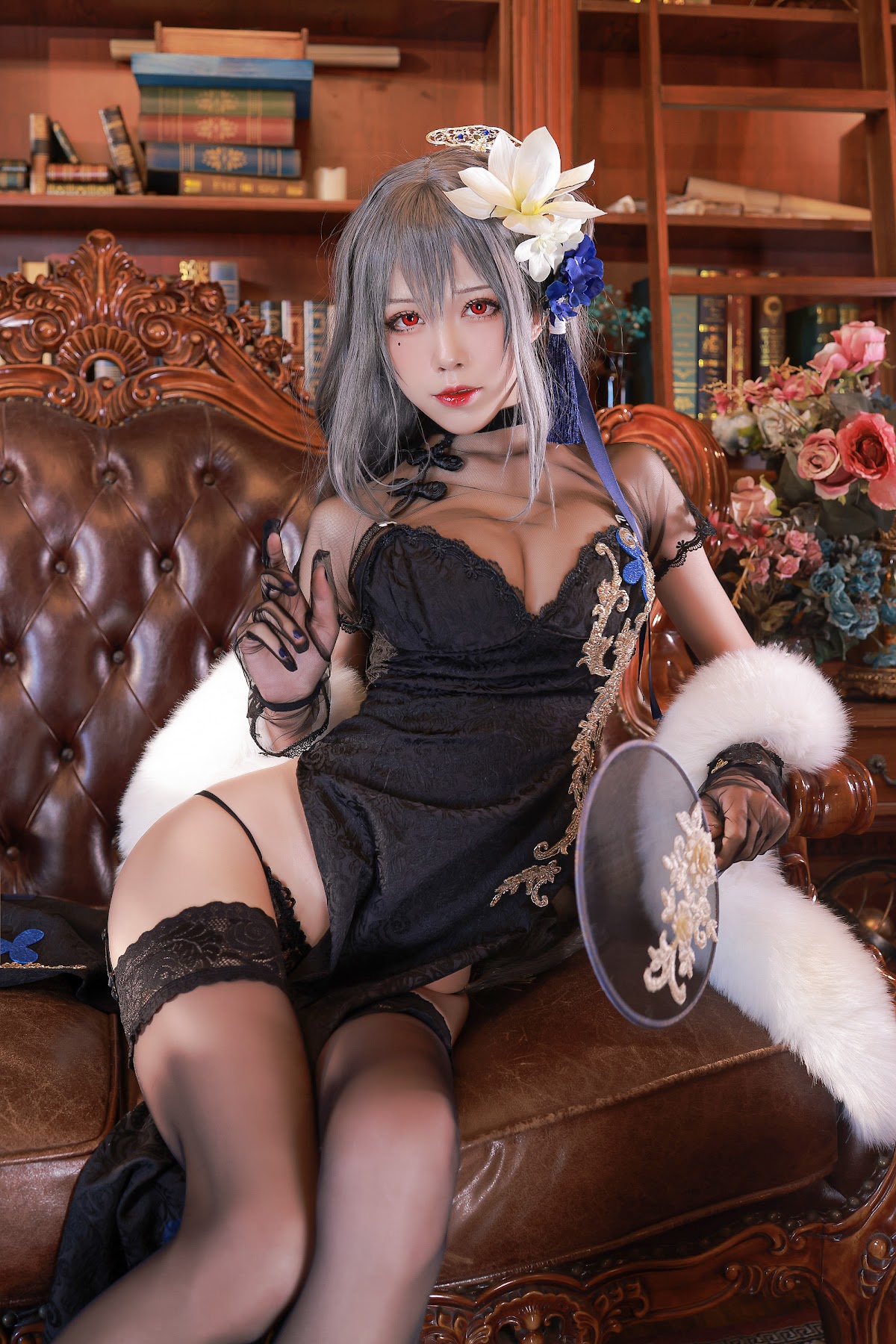 Coser@水淼Aqua Vol.083 路易九世旗袍 - P18
