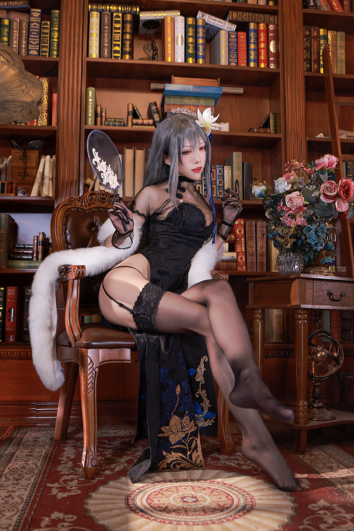 Coser@水淼Aqua Vol.083 路易九世旗袍 - P27