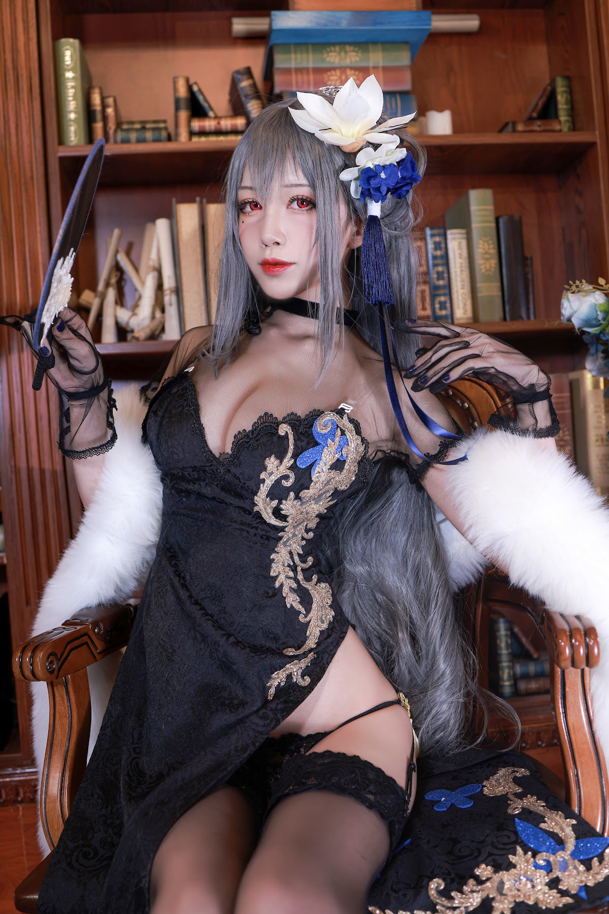 Coser@水淼Aqua Vol.083 路易九世旗袍 - P49