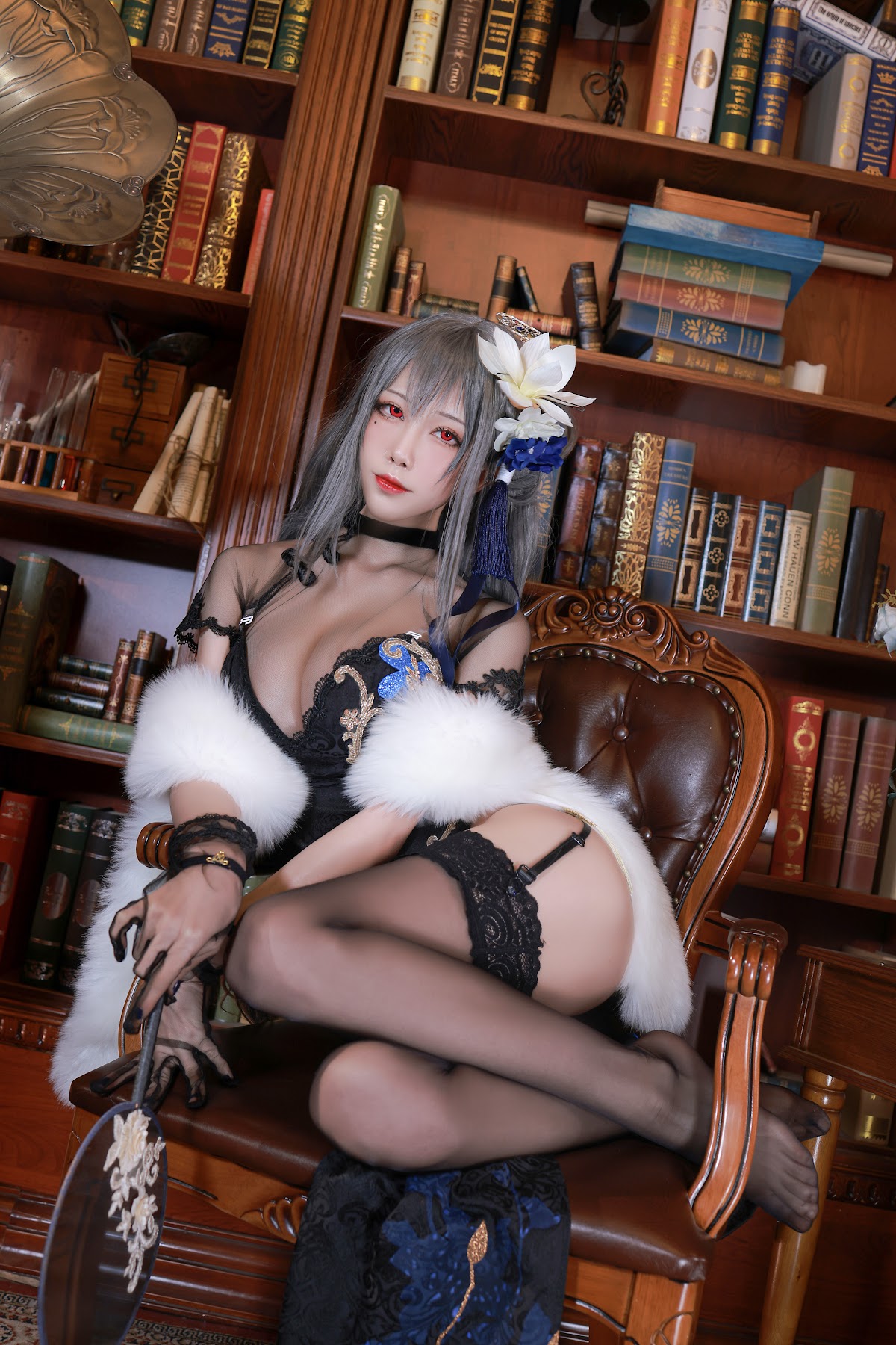 Coser@水淼Aqua Vol.083 路易九世旗袍 - P52