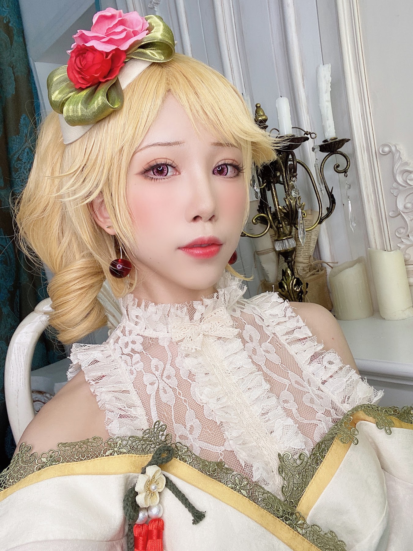 Coser@水淼Aqua Vol.082 黎塞留和服 - P9