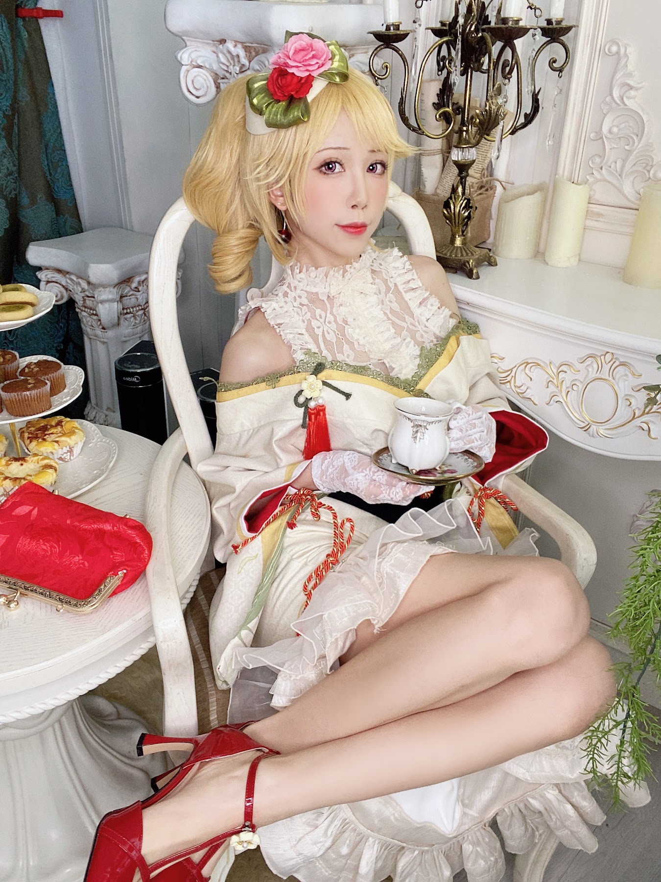 Coser@水淼Aqua Vol.082 黎塞留和服 - P10