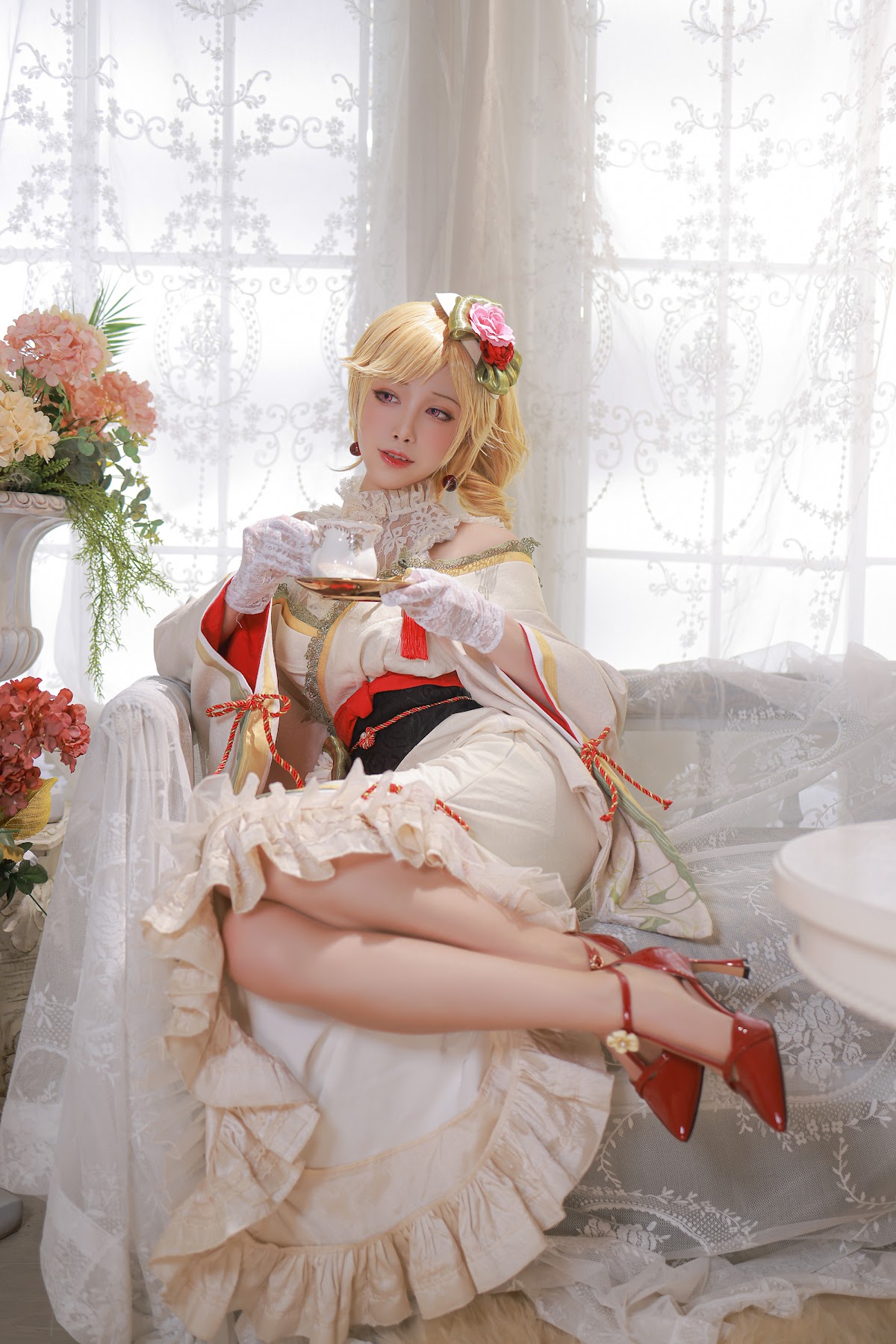 Coser@水淼Aqua Vol.082 黎塞留和服 - P14