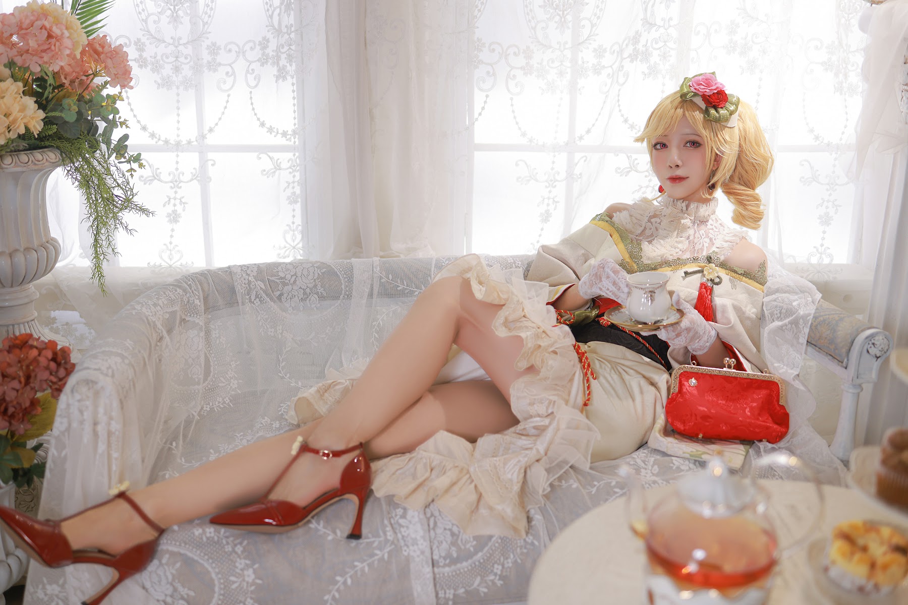 Coser@水淼Aqua Vol.082 黎塞留和服 - P17