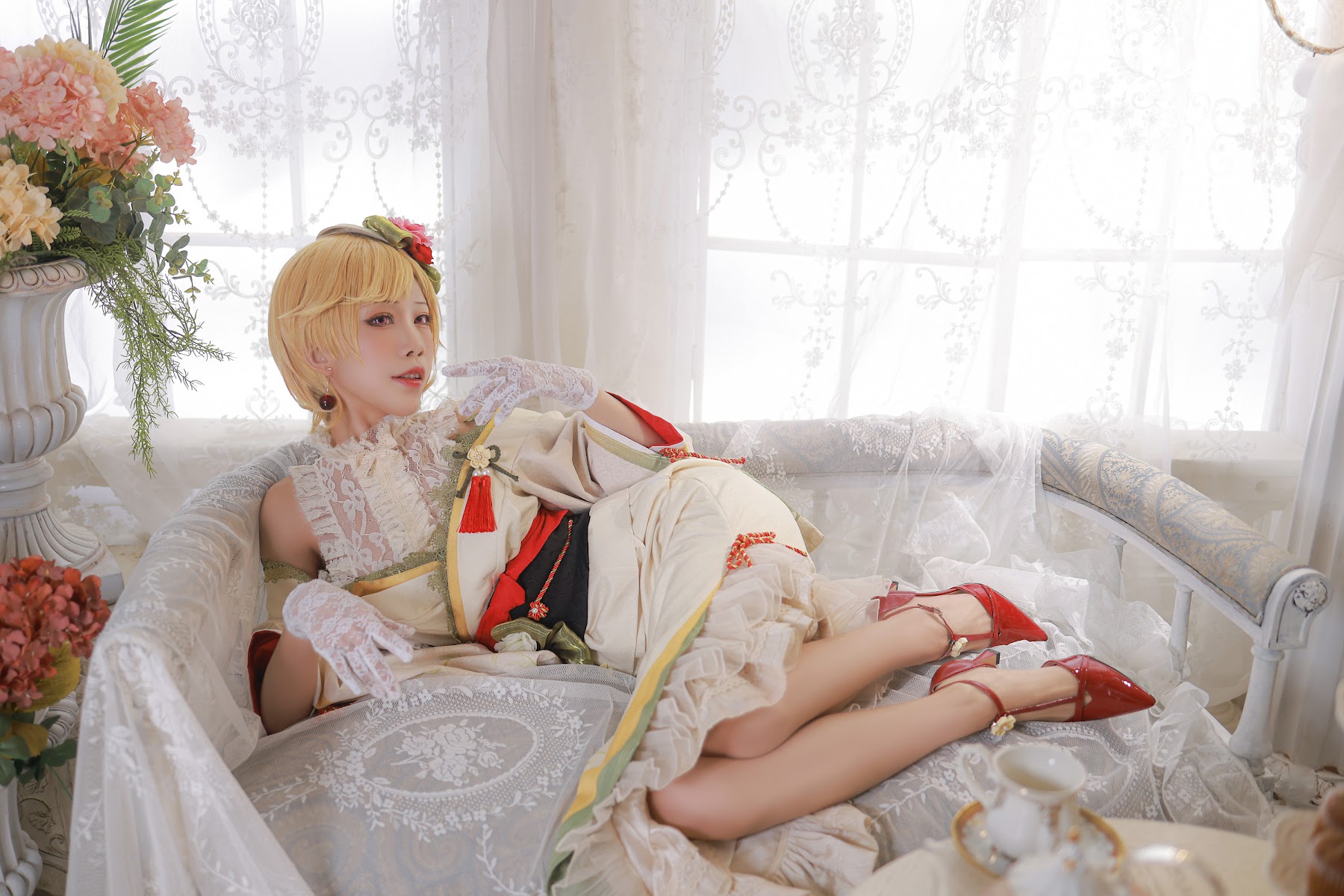 Coser@水淼Aqua Vol.082 黎塞留和服 - P19