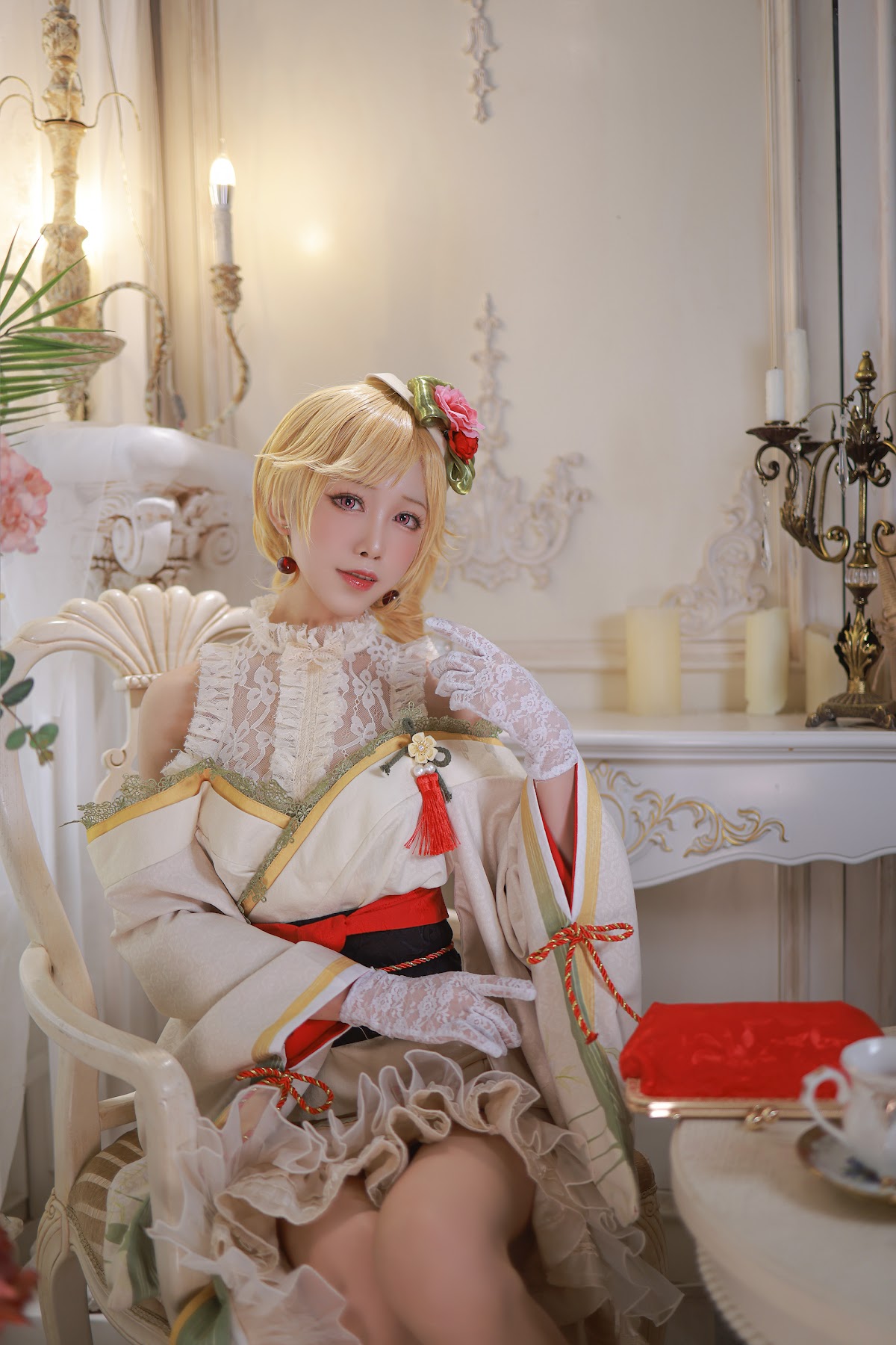 Coser@水淼Aqua Vol.082 黎塞留和服 - P25