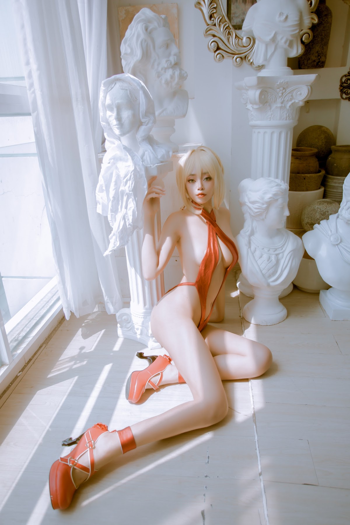 Coser@Byoru – Nero Swimsuit - P25