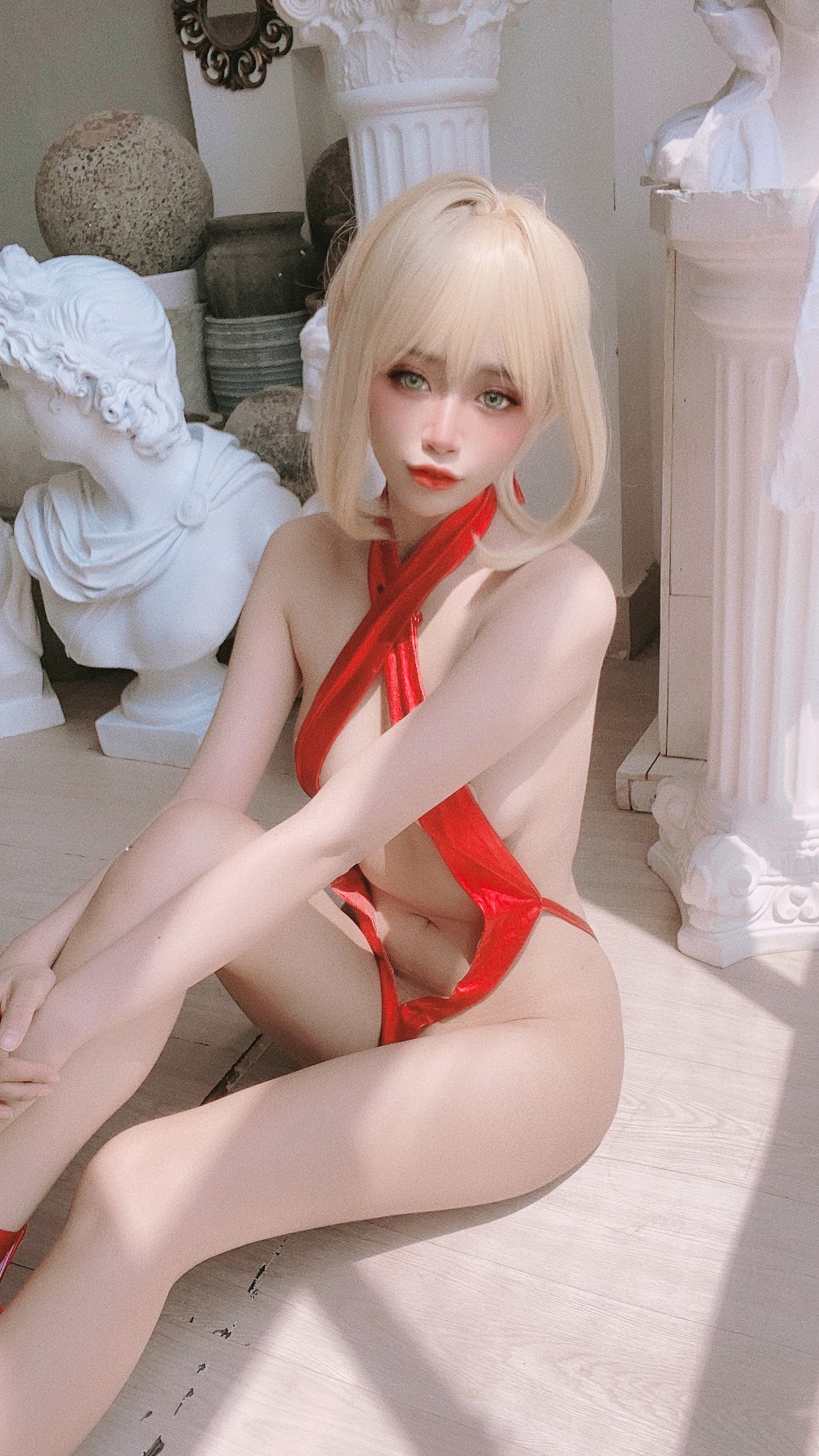 Coser@Byoru – Nero Swimsuit - P41