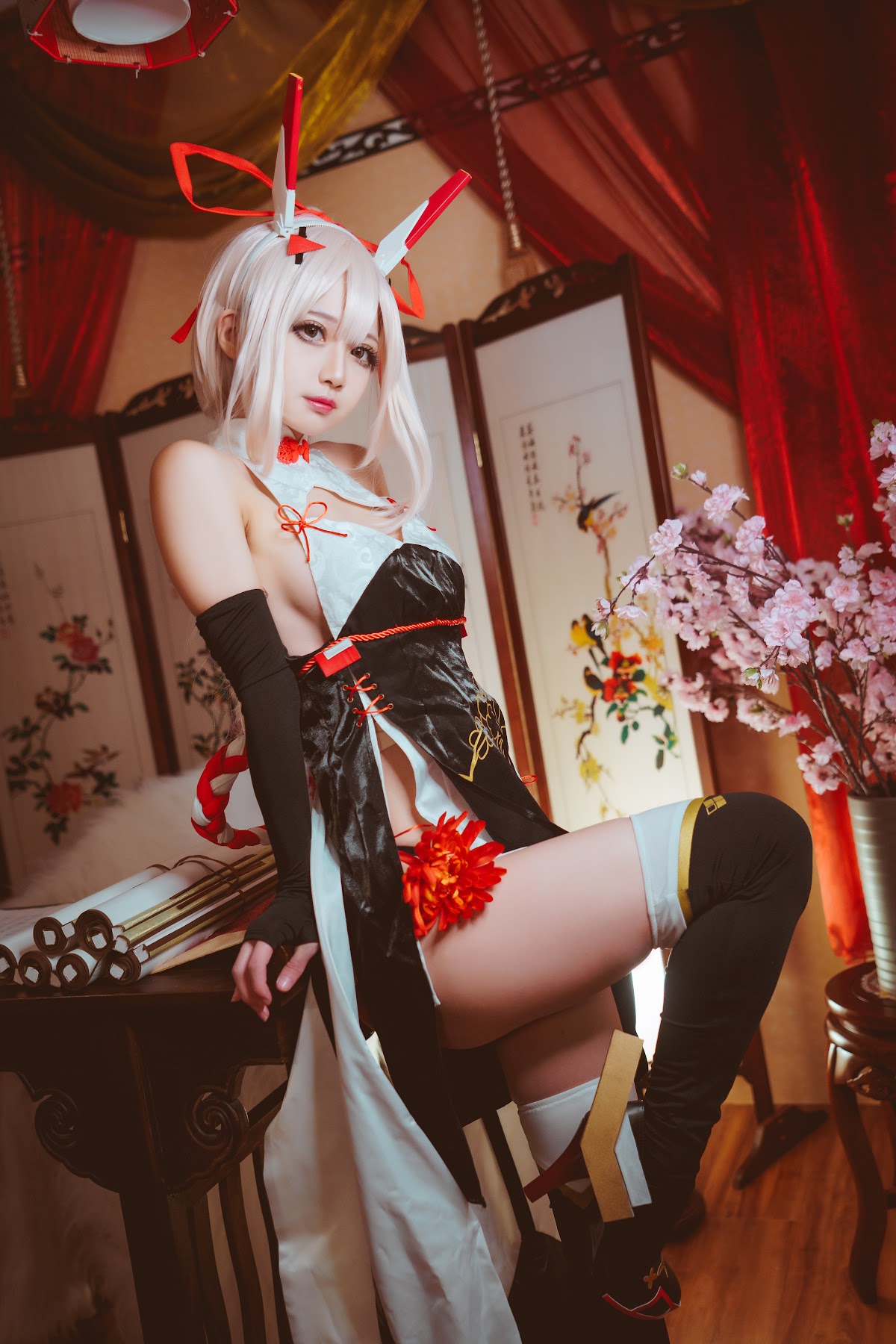 Coser@沖田凜花Rinka – Ayanami Cheongasm - P10