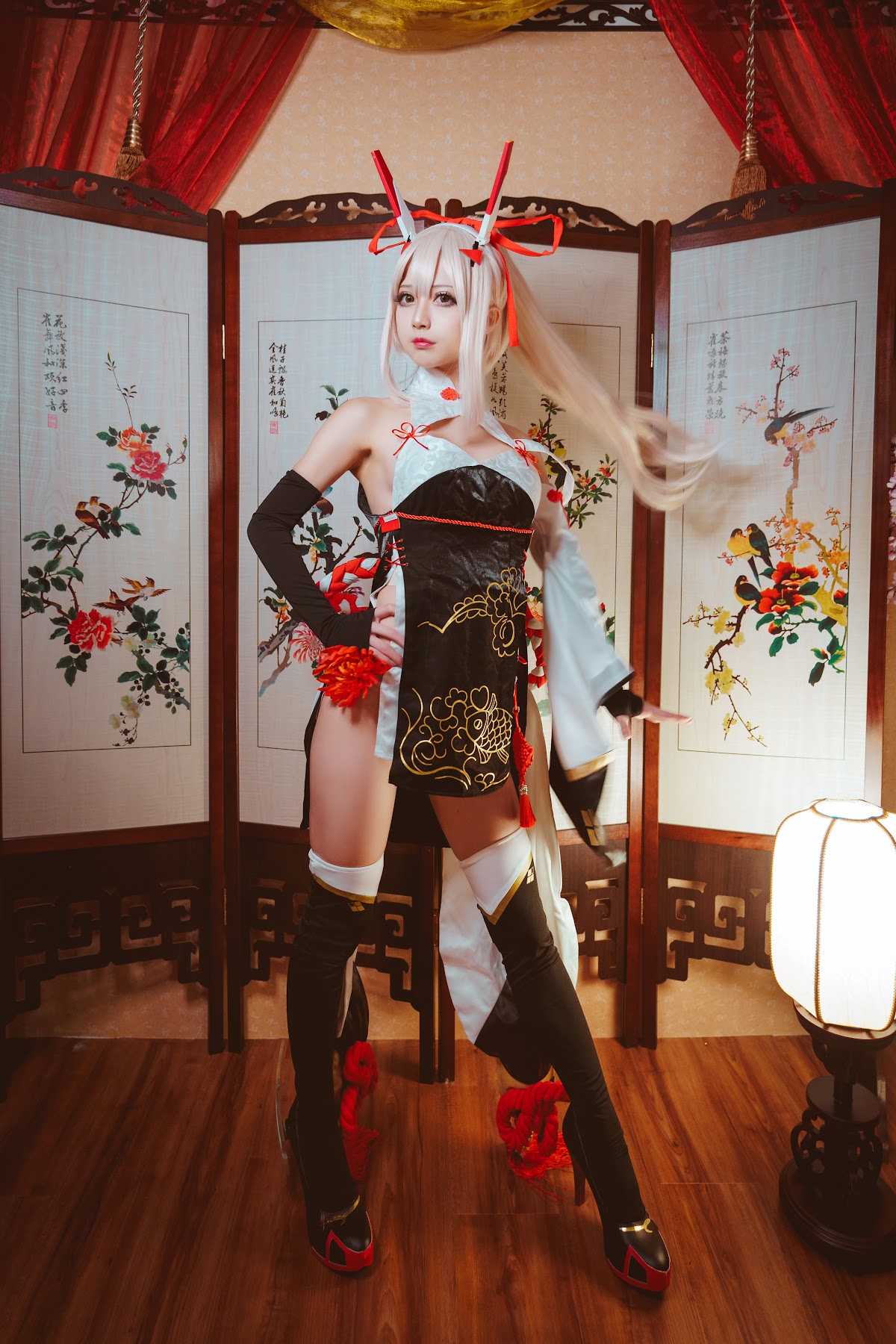 Coser@沖田凜花Rinka – Ayanami Cheongasm - P12