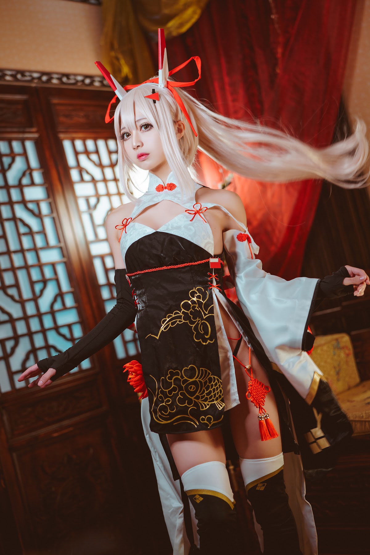 Coser@沖田凜花Rinka – Ayanami Cheongasm - P3