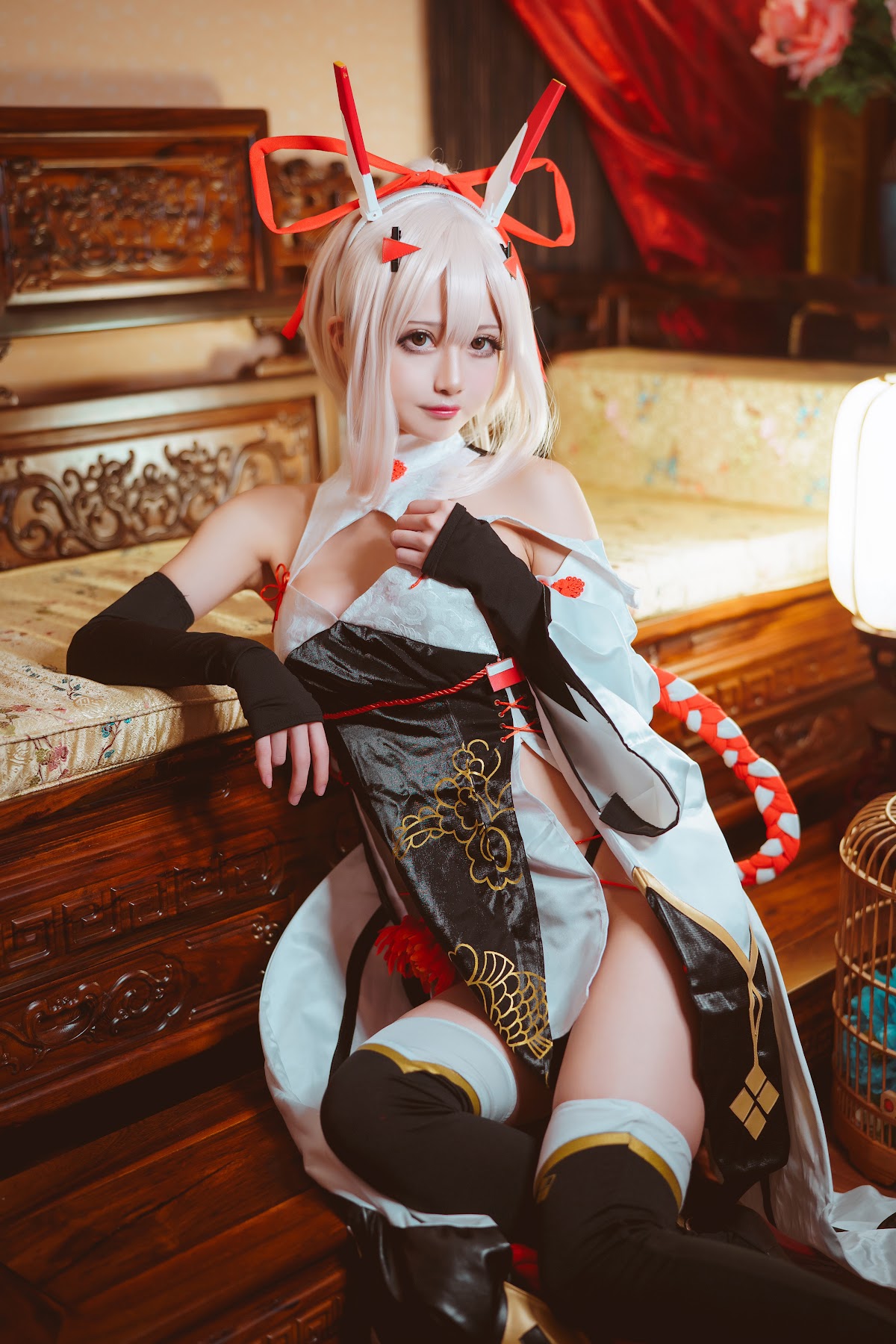 Coser@沖田凜花Rinka – Ayanami Cheongasm - P4