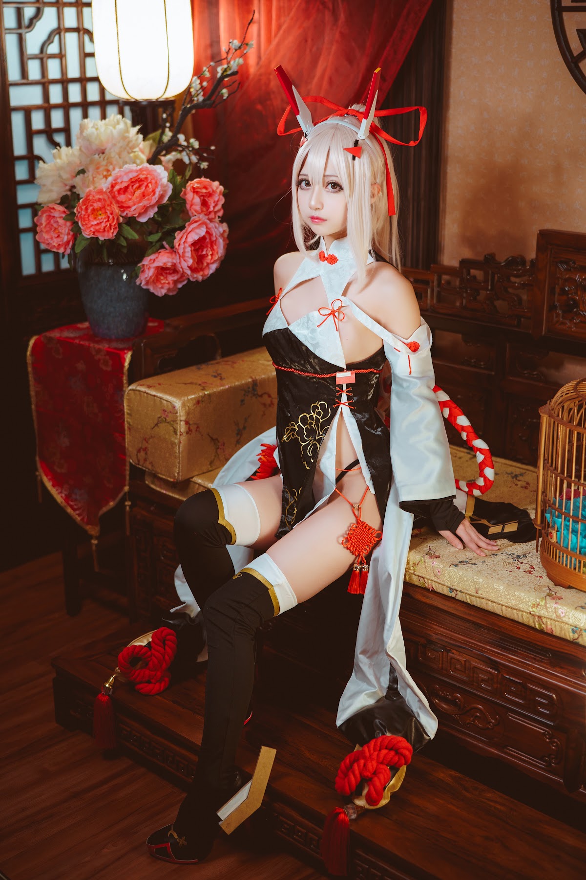 Coser@沖田凜花Rinka – Ayanami Cheongasm - P5