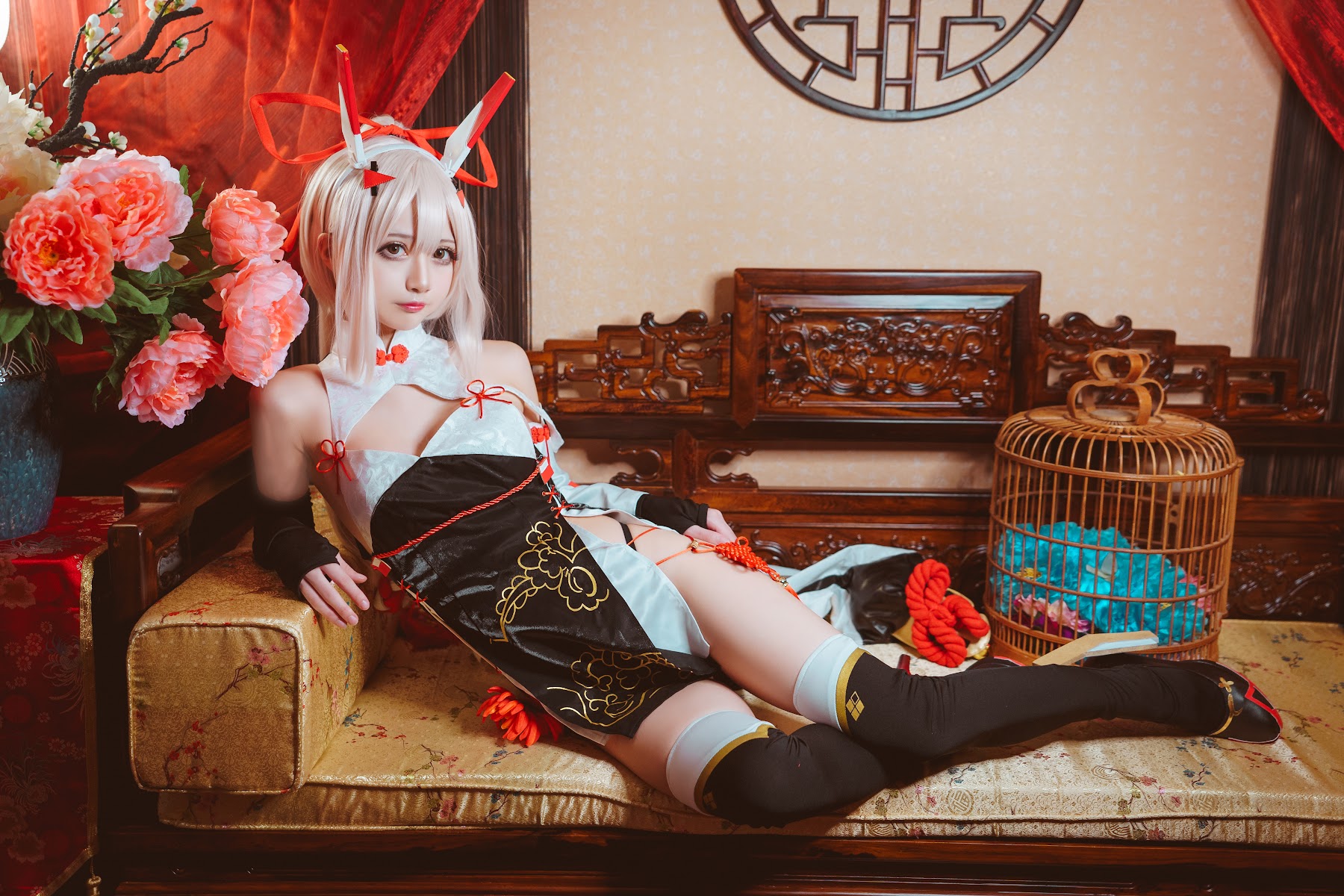 Coser@沖田凜花Rinka – Ayanami Cheongasm - P6