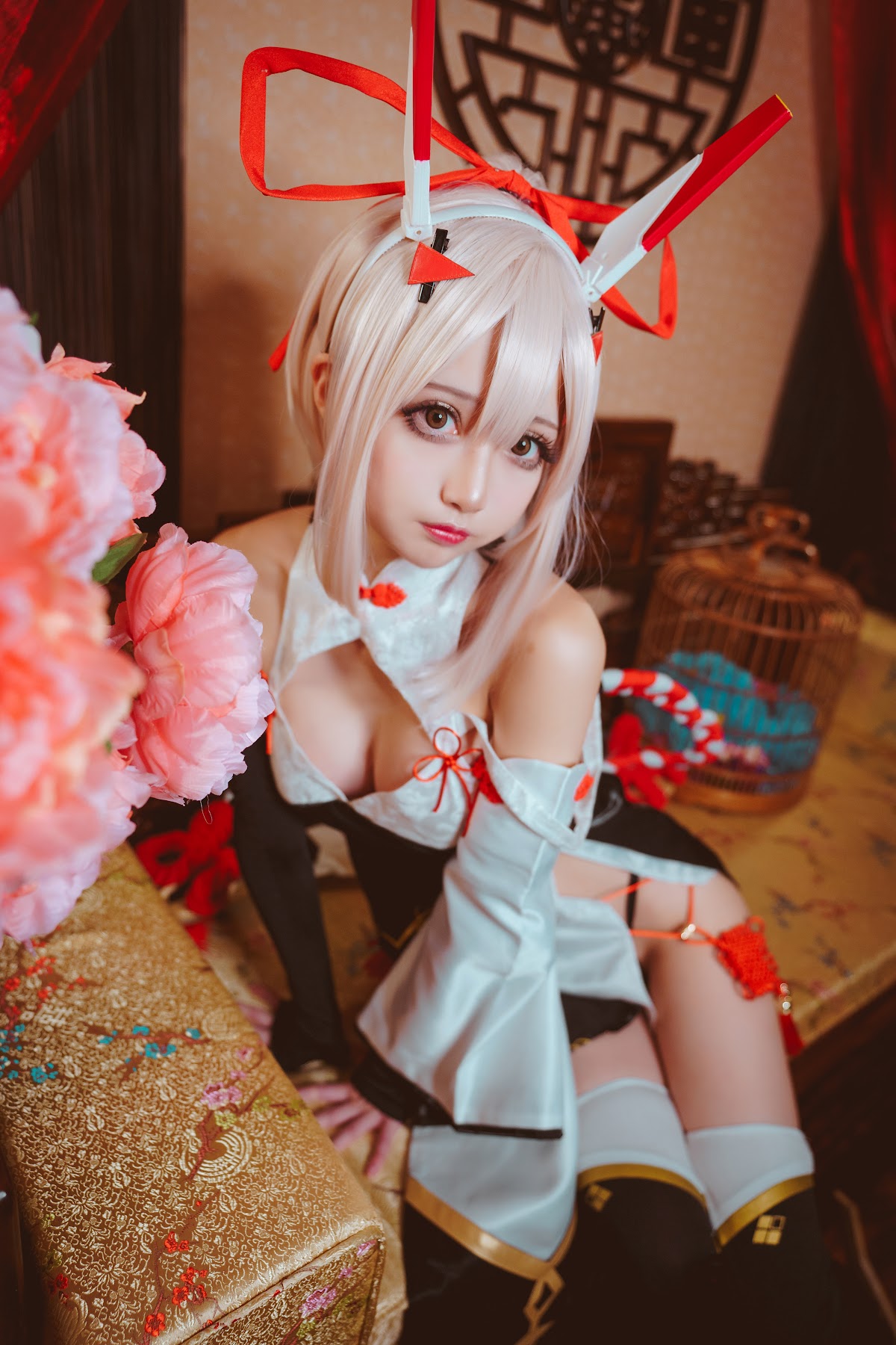 Coser@沖田凜花Rinka – Ayanami Cheongasm - P7