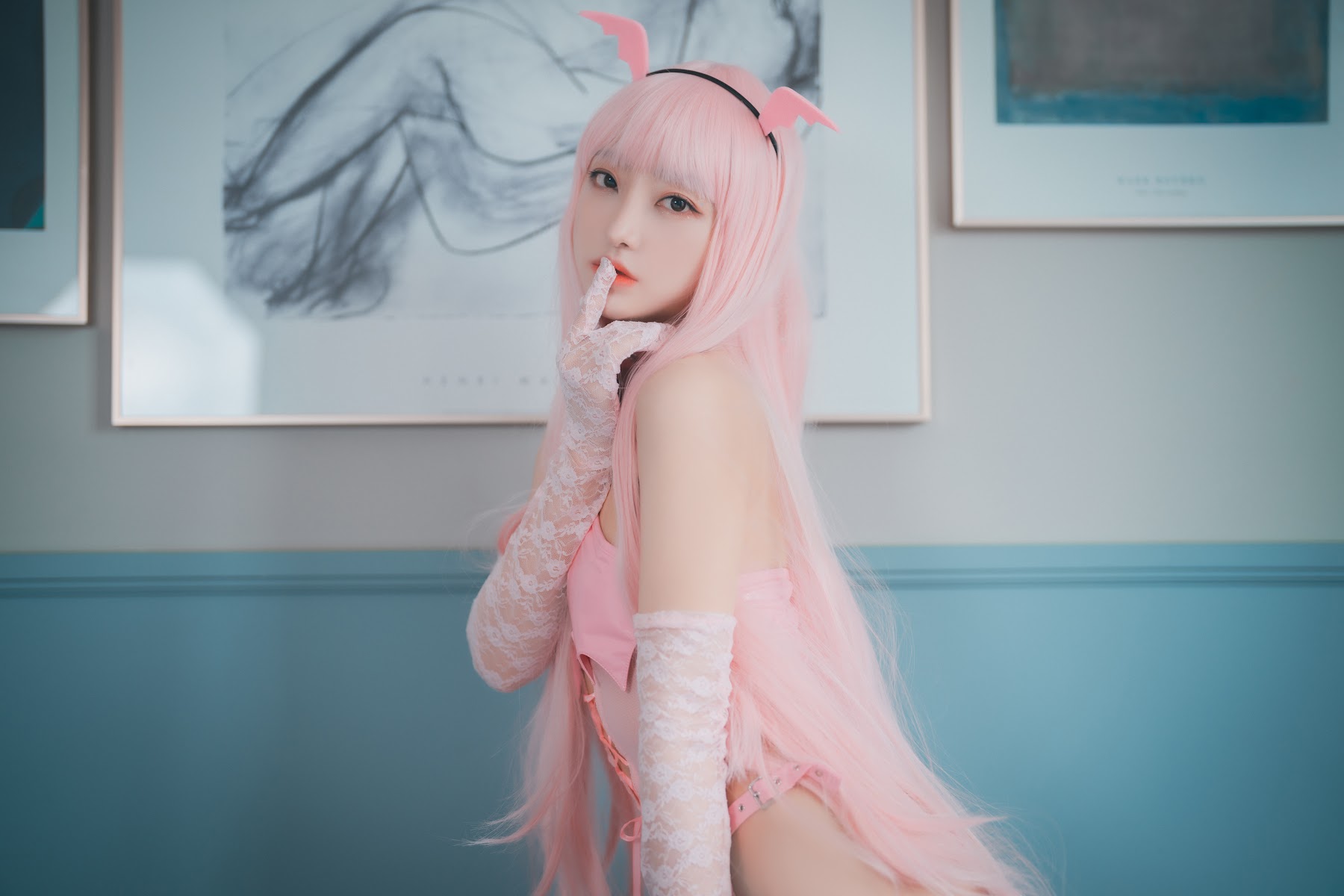 DJAWA Photo – HaNari (하나리) – Pink Succubus (S.ver) - P3