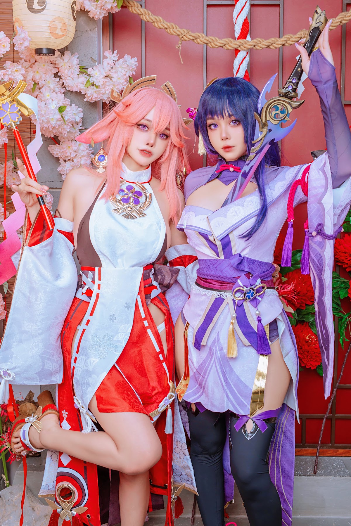Coser@Byoru – Yae Miko x Raiden Shogun - P9