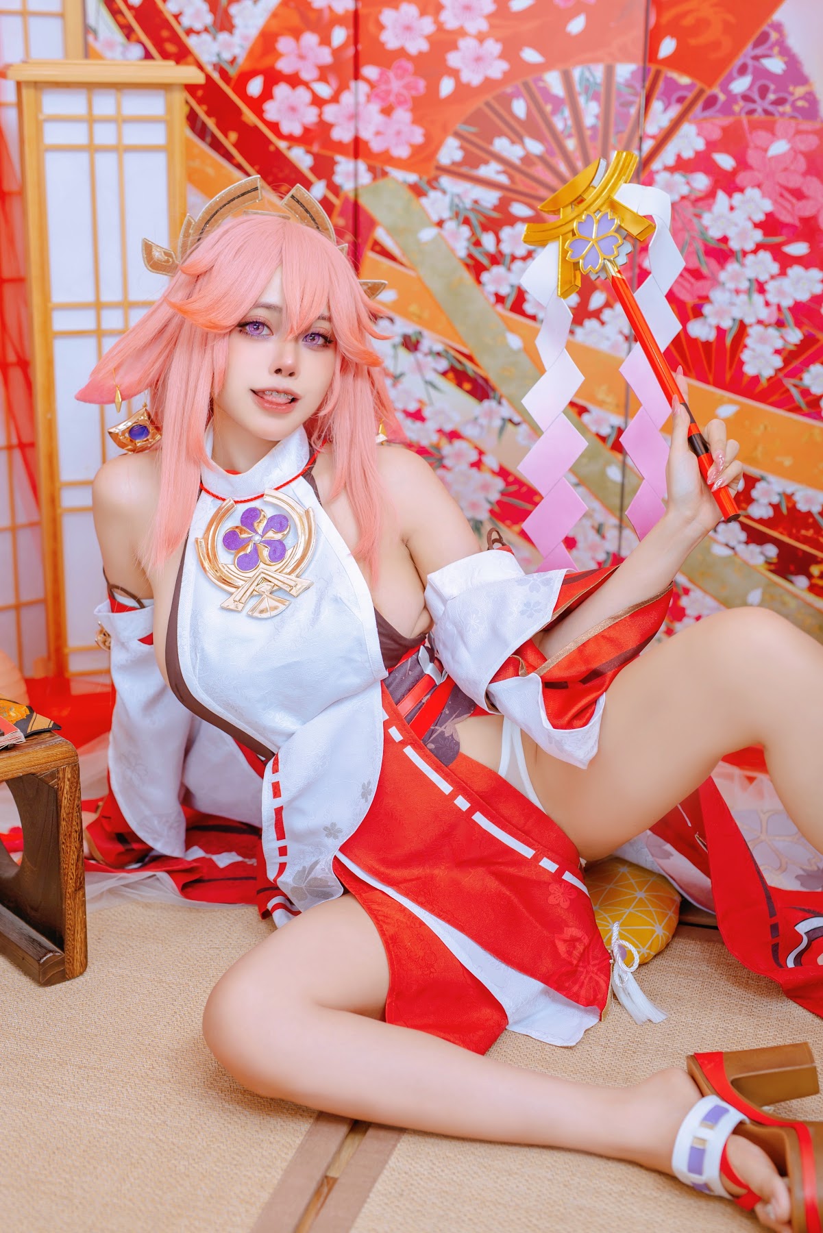 Coser@Byoru – Yae Miko x Raiden Shogun - P1