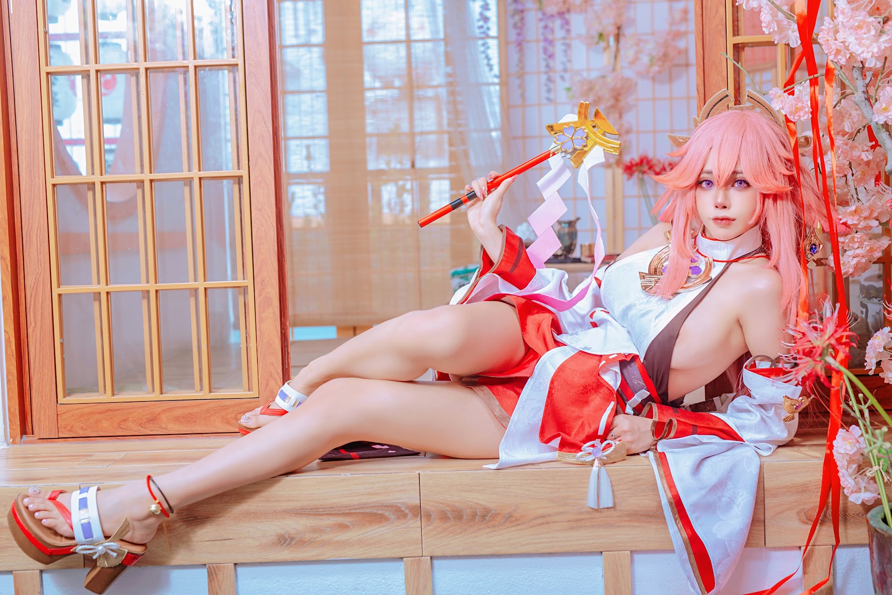 Coser@Byoru – Yae Miko x Raiden Shogun - P23