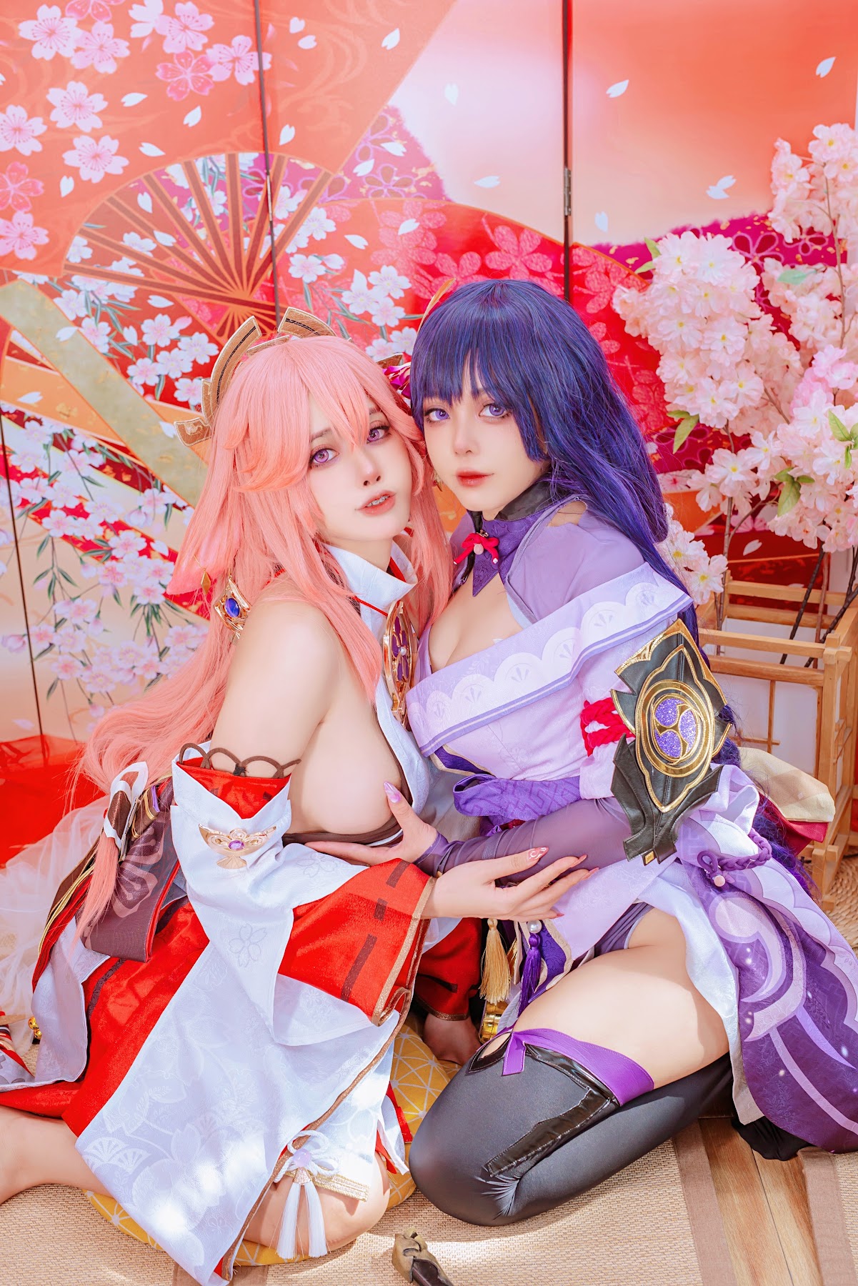 Coser@Byoru – Yae Miko x Raiden Shogun - P2