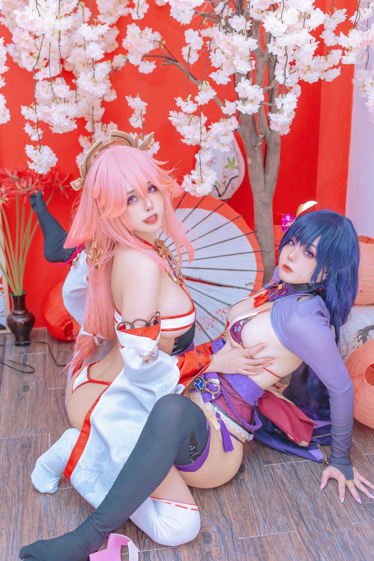 Coser@Byoru – Yae Miko x Raiden Shogun - P40